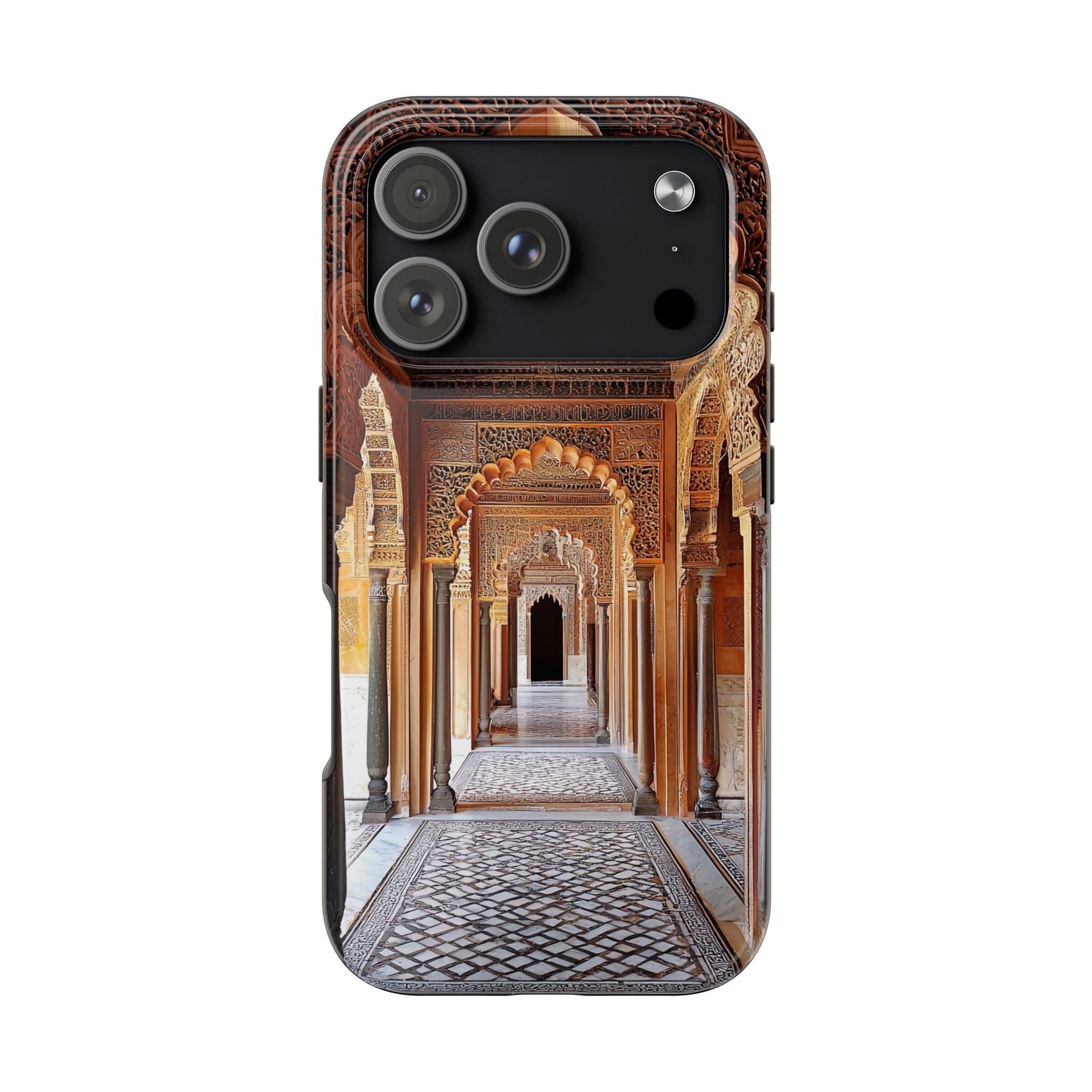The Carved Way — Wooden Arches Phone Case - JG Visual Arts
