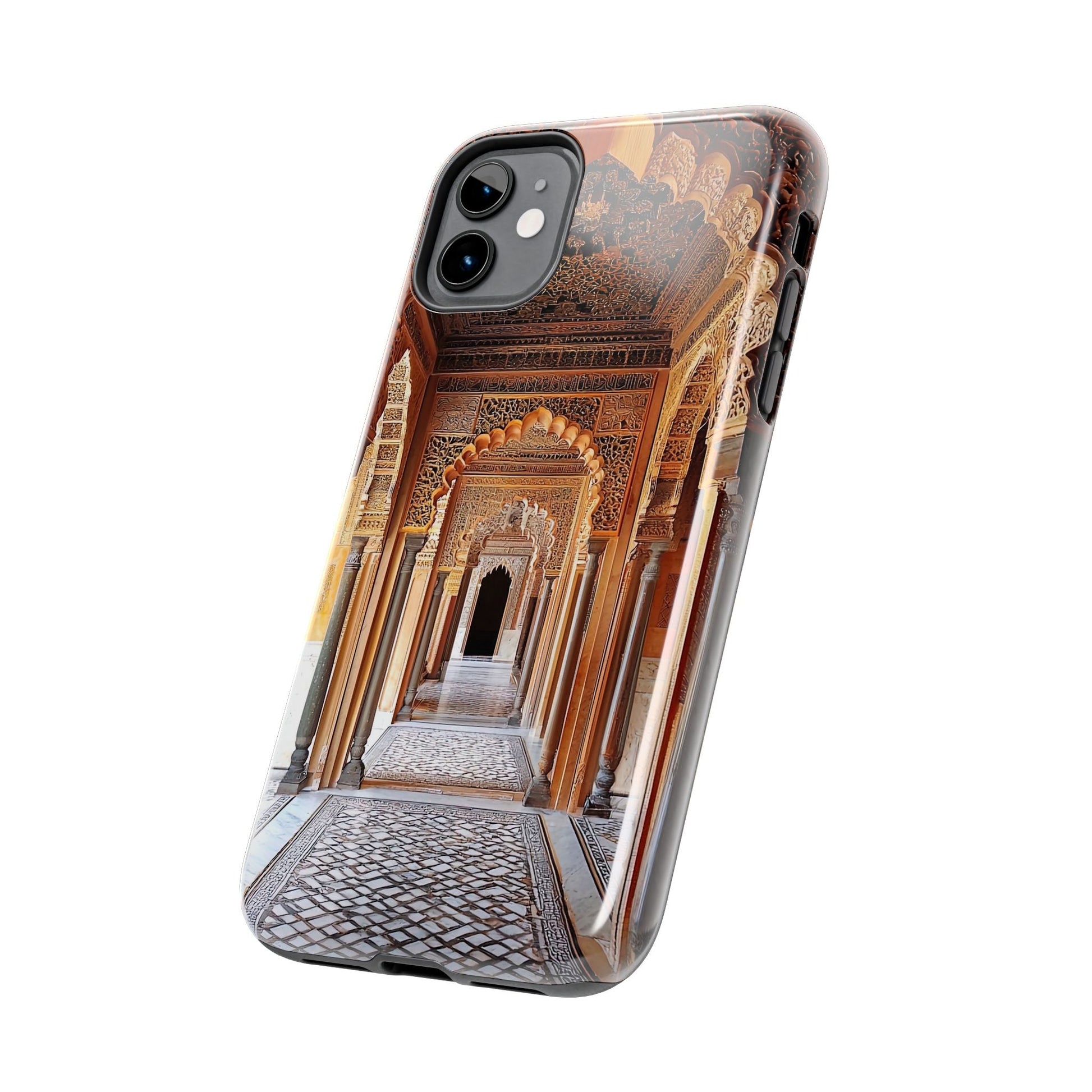The Carved Way — Wooden Arches Phone Case - JG Visual Arts