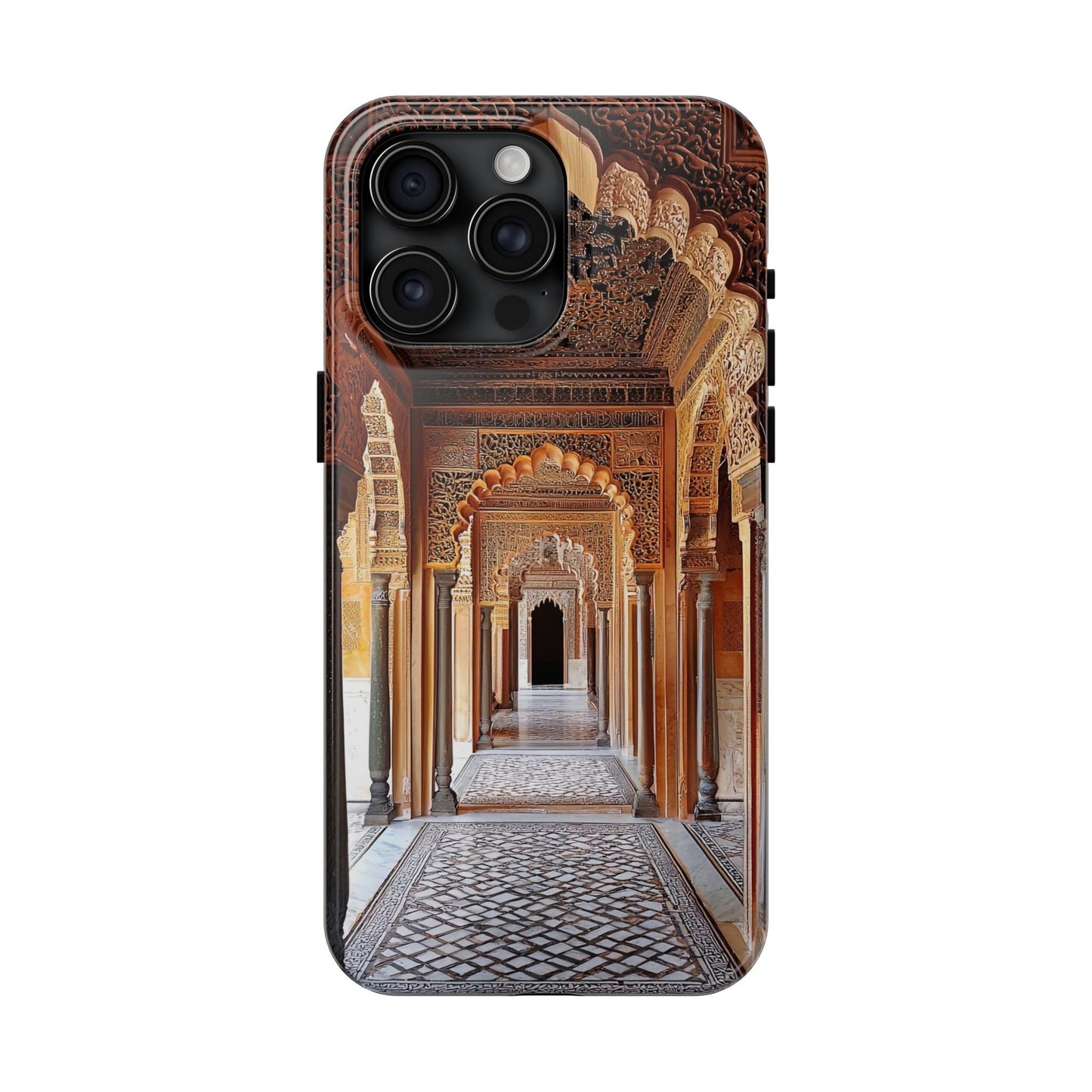 The Carved Way — Wooden Arches Phone Case - JG Visual Arts