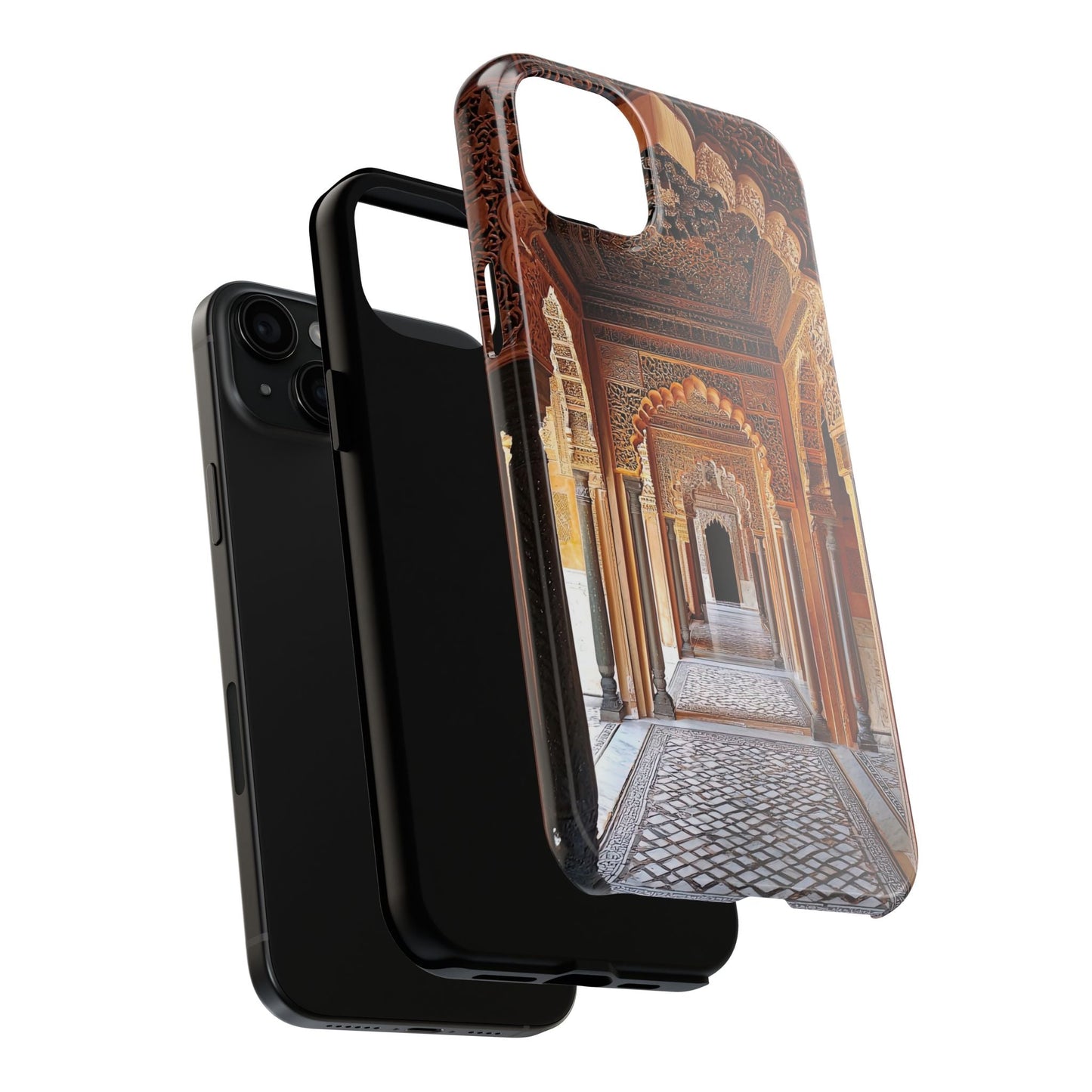 The Carved Way — Wooden Arches Phone Case - JG Visual Arts