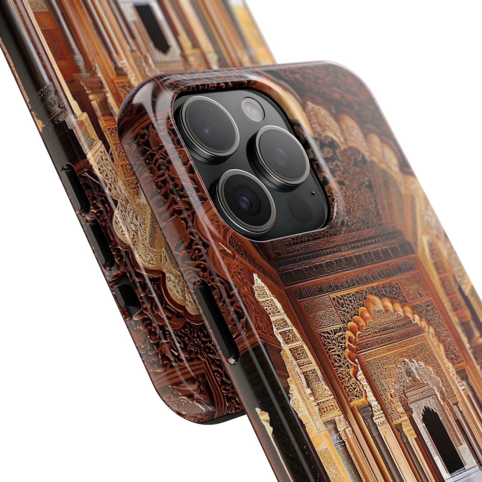 The Carved Way — Wooden Arches Phone Case - JG Visual Arts