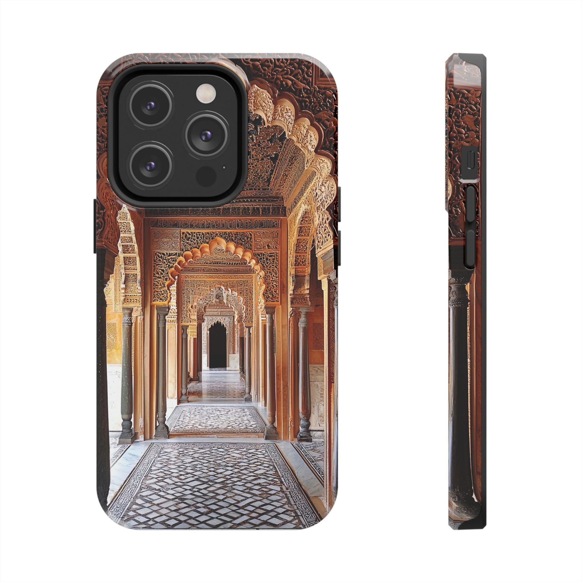 The Carved Way — Wooden Arches Phone Case - JG Visual Arts