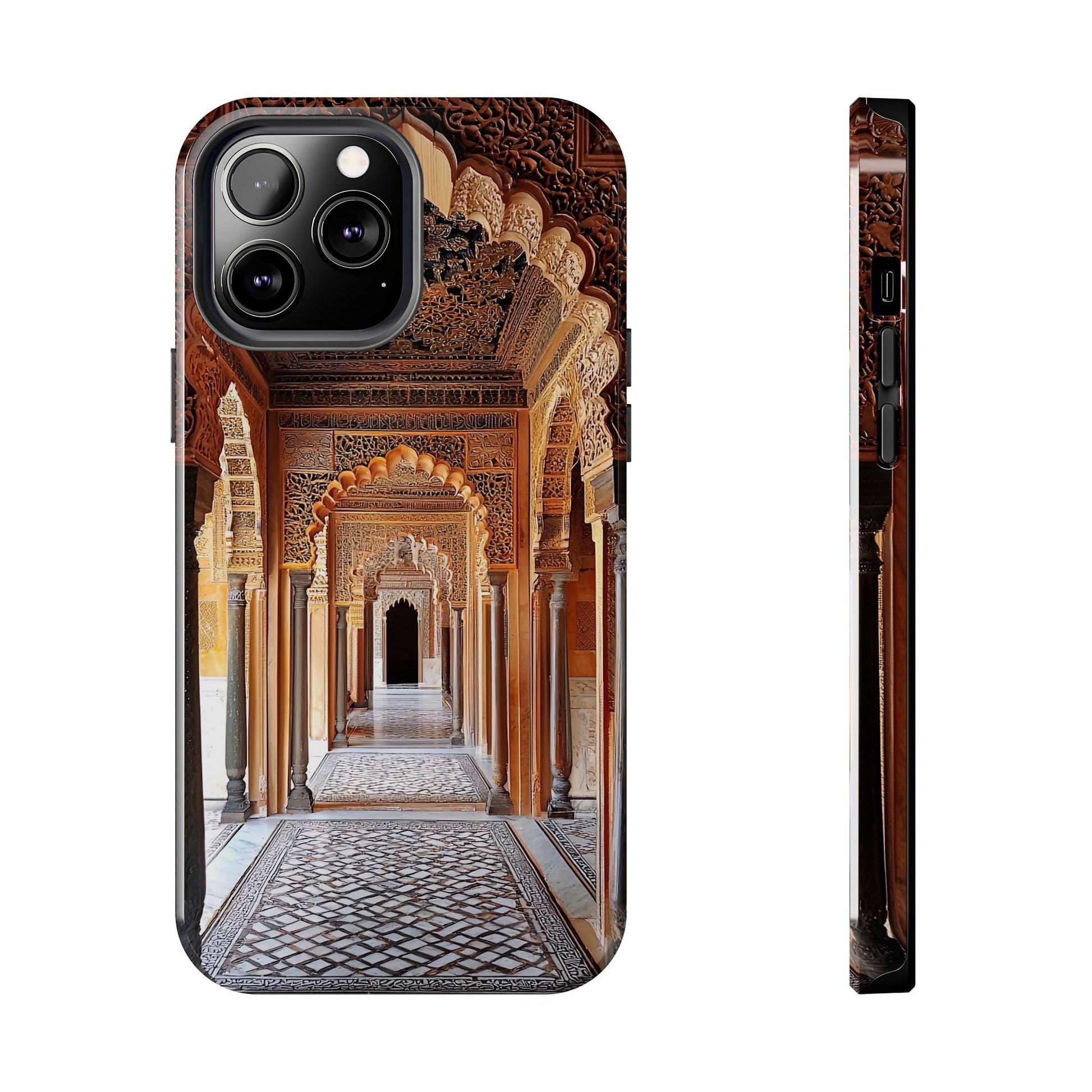 The Carved Way — Wooden Arches Phone Case - JG Visual Arts