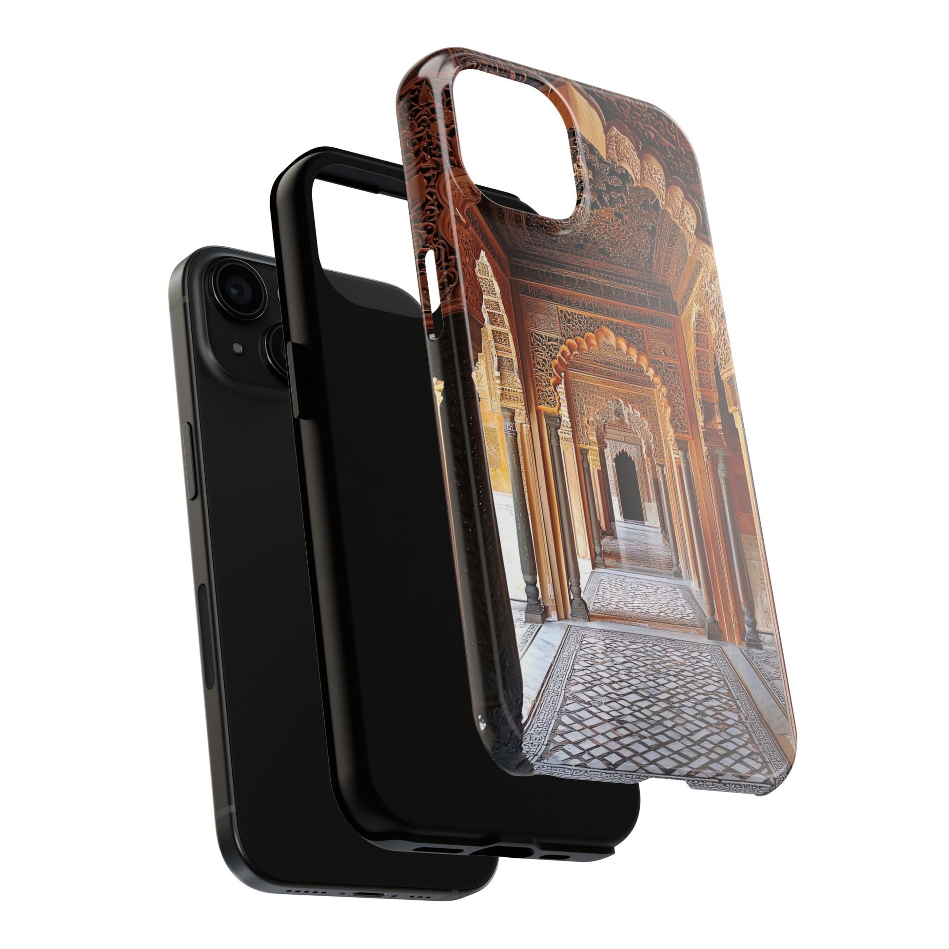 The Carved Way — Wooden Arches Phone Case - JG Visual Arts