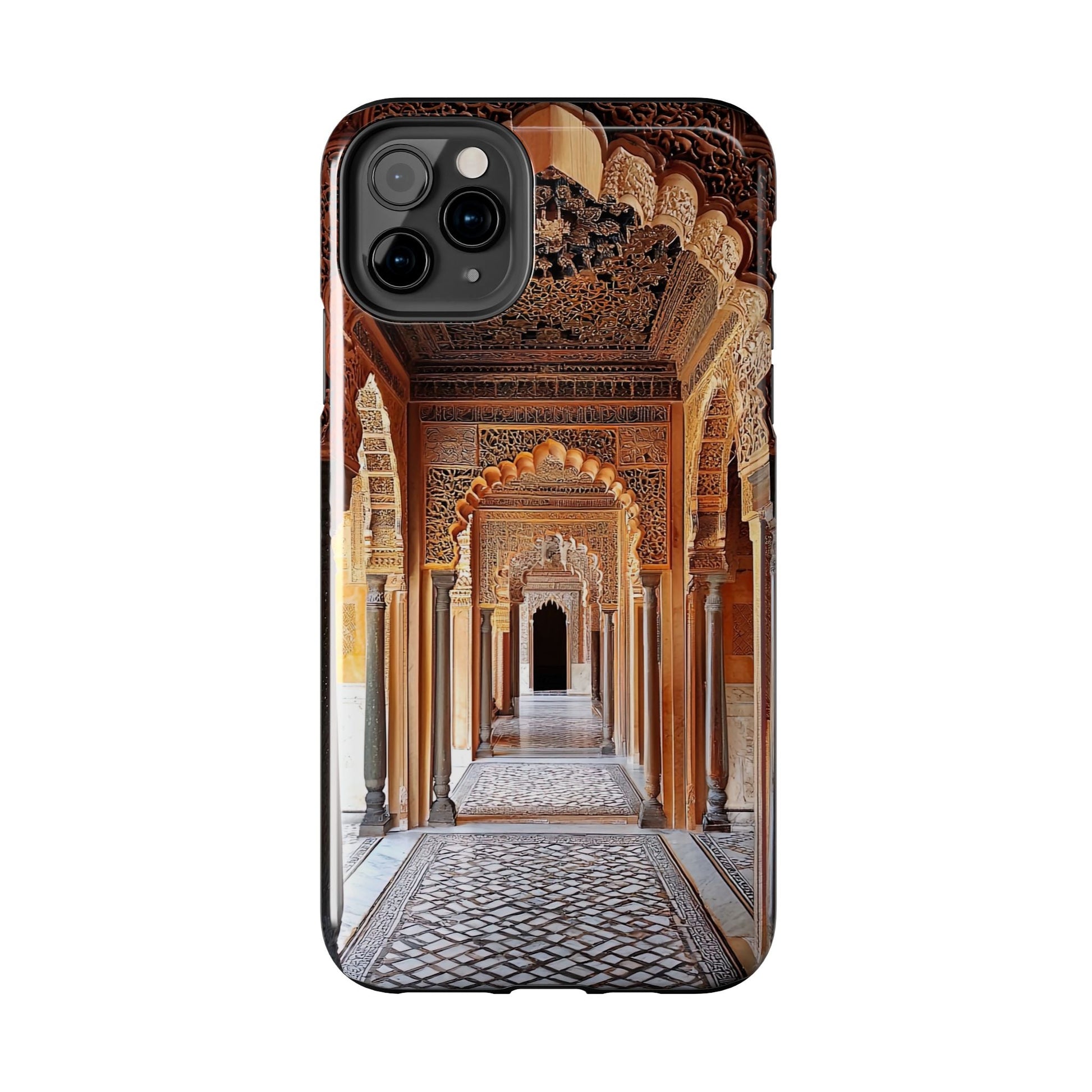 The Carved Way — Wooden Arches Phone Case - JG Visual Arts