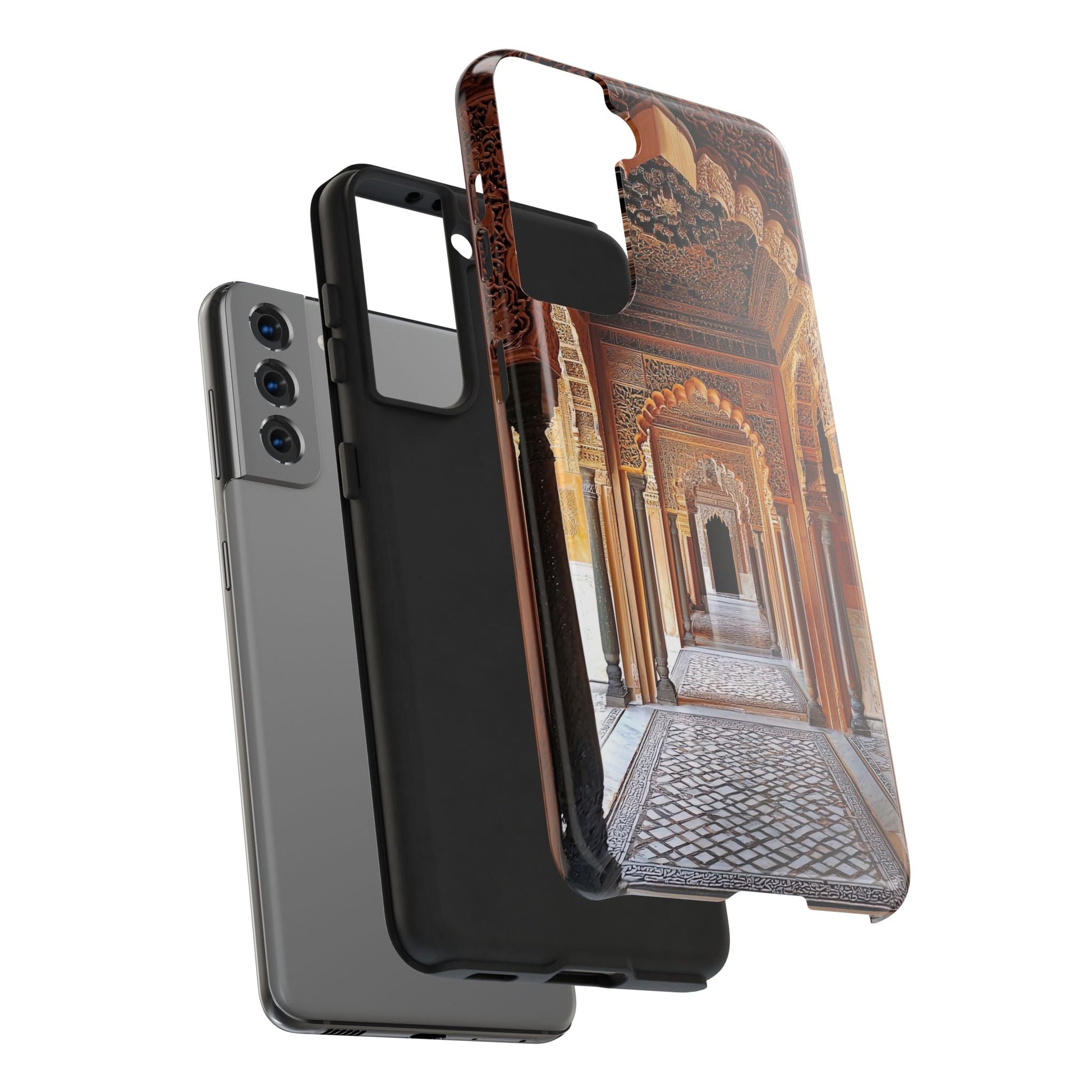 The Carved Way — Wooden Arches Phone Case - JG Visual Arts
