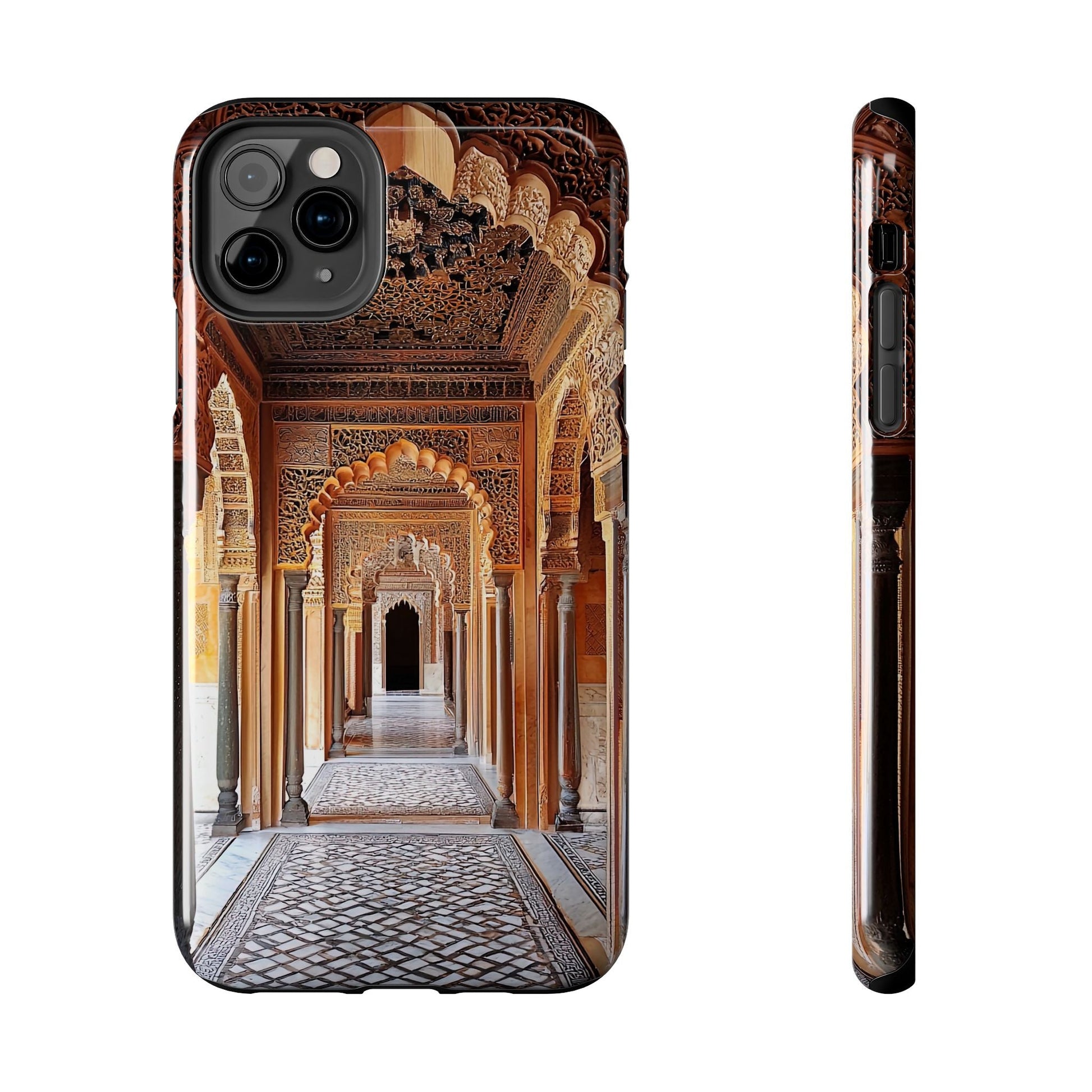 The Carved Way — Wooden Arches Phone Case - JG Visual Arts