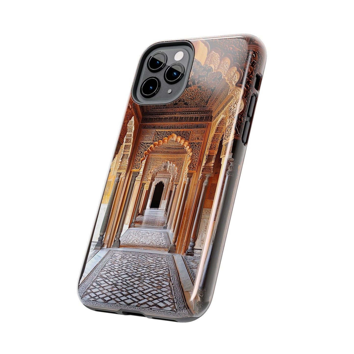 The Carved Way — Wooden Arches Phone Case - JG Visual Arts