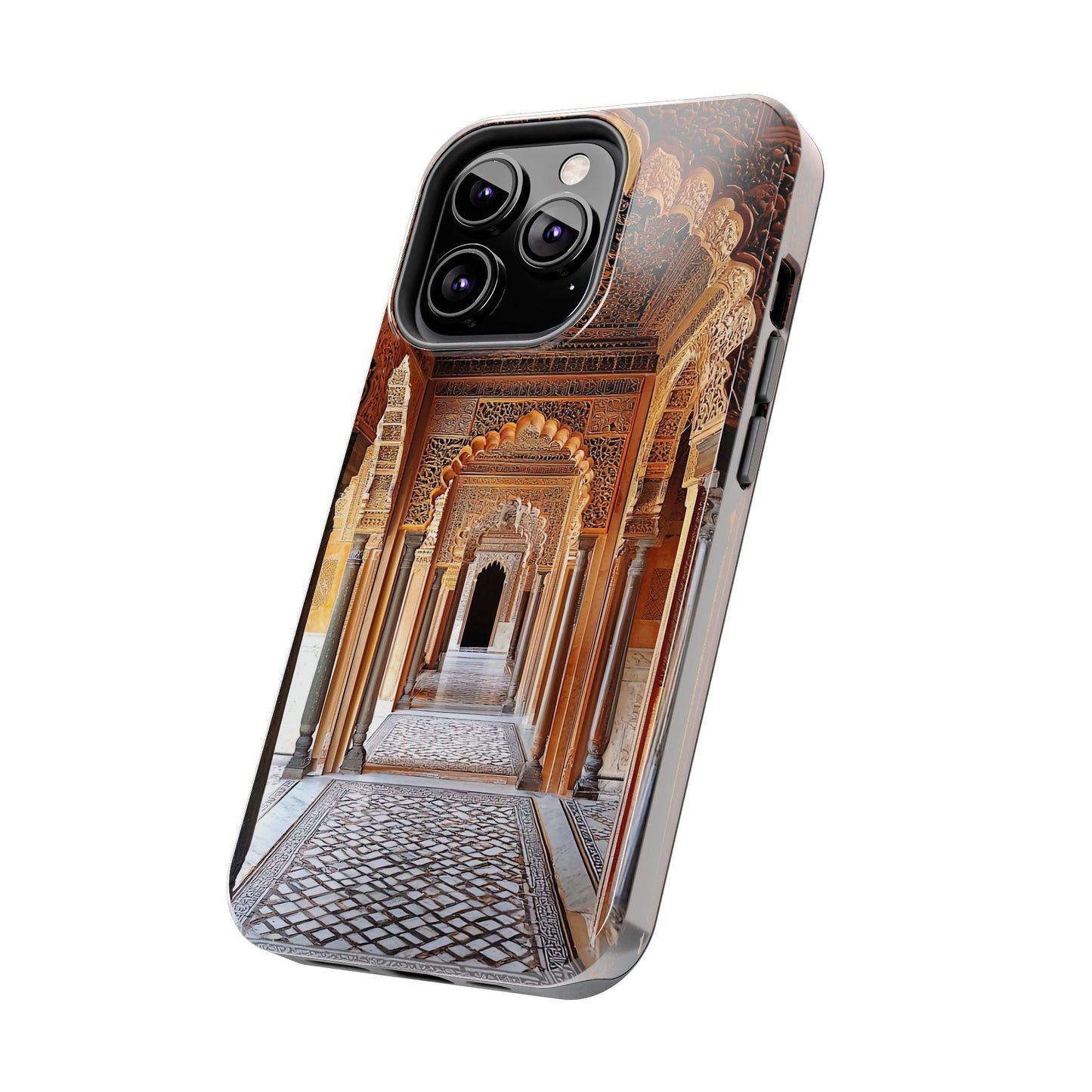 The Carved Way — Wooden Arches Phone Case - JG Visual Arts