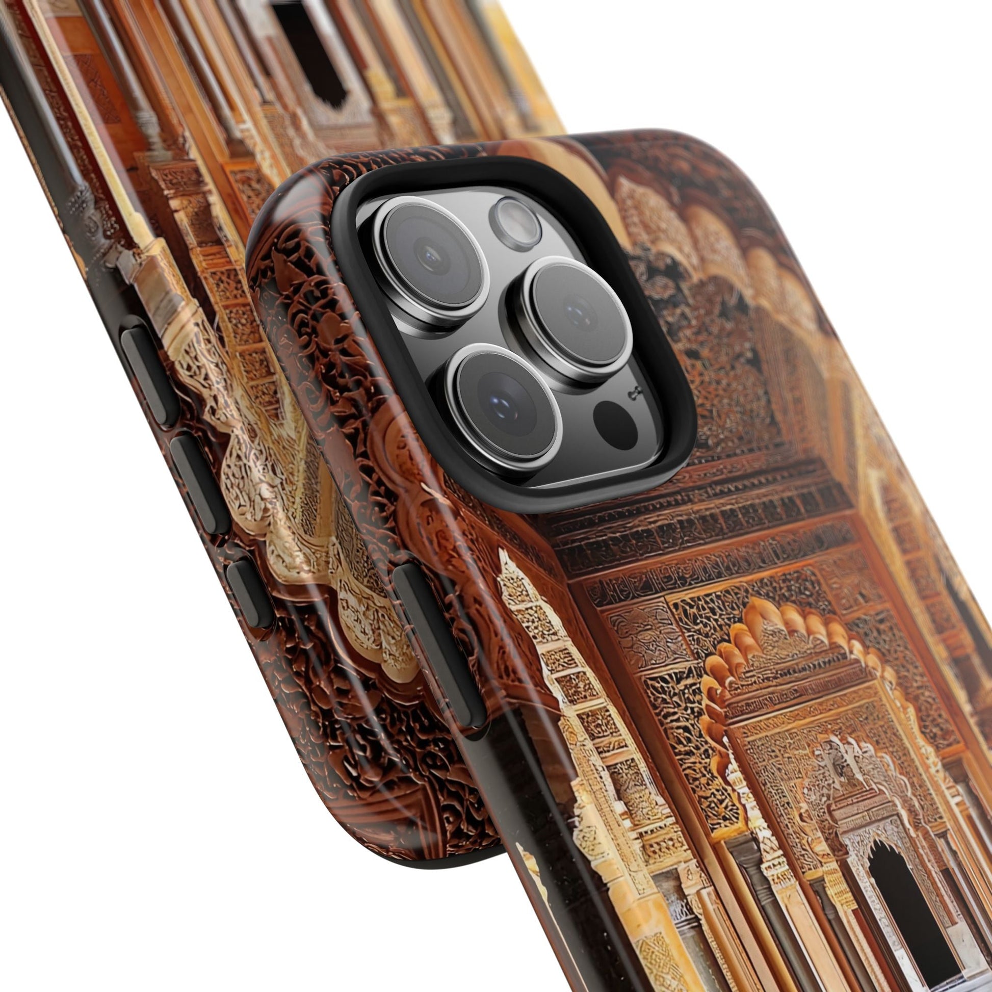 The Carved Way — Wooden Arches Phone Case - JG Visual Arts
