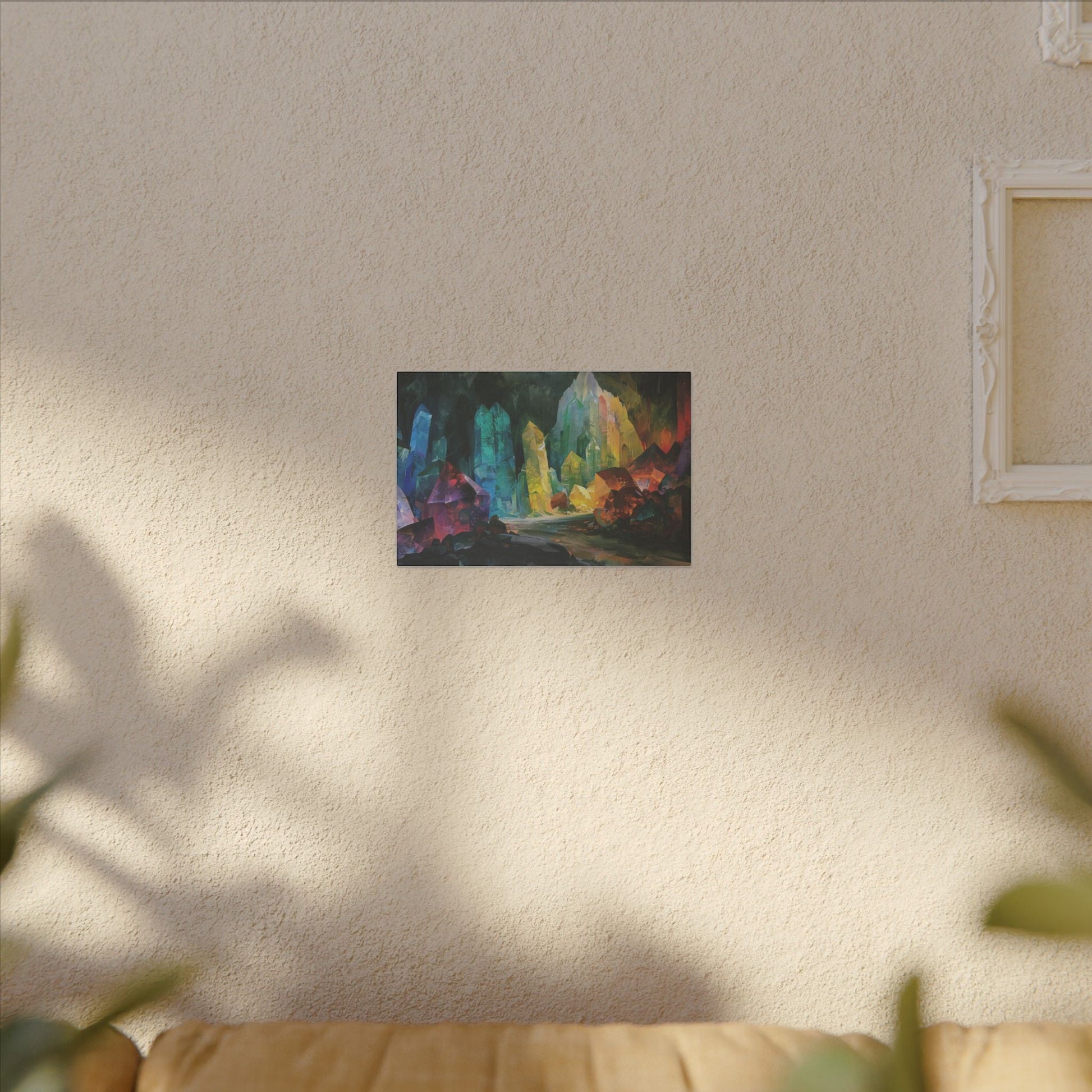 The Crystal Hollow — Cavern of Light Canvas - JG Visual Arts