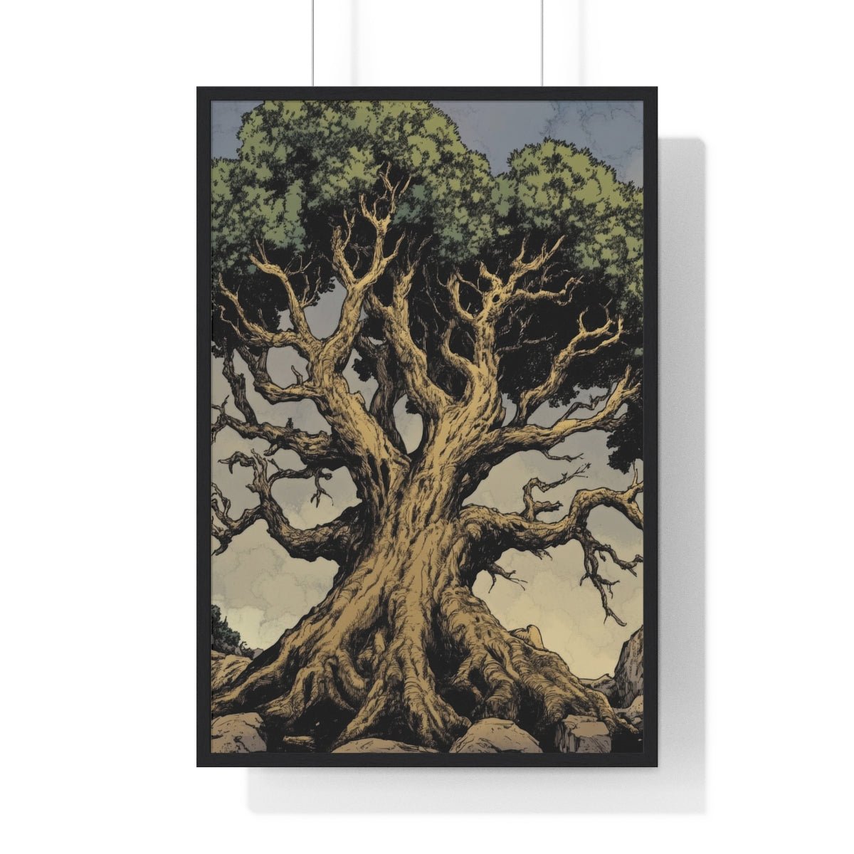 The Elder — Ancient Tree (Framed) - JG Visual Arts
