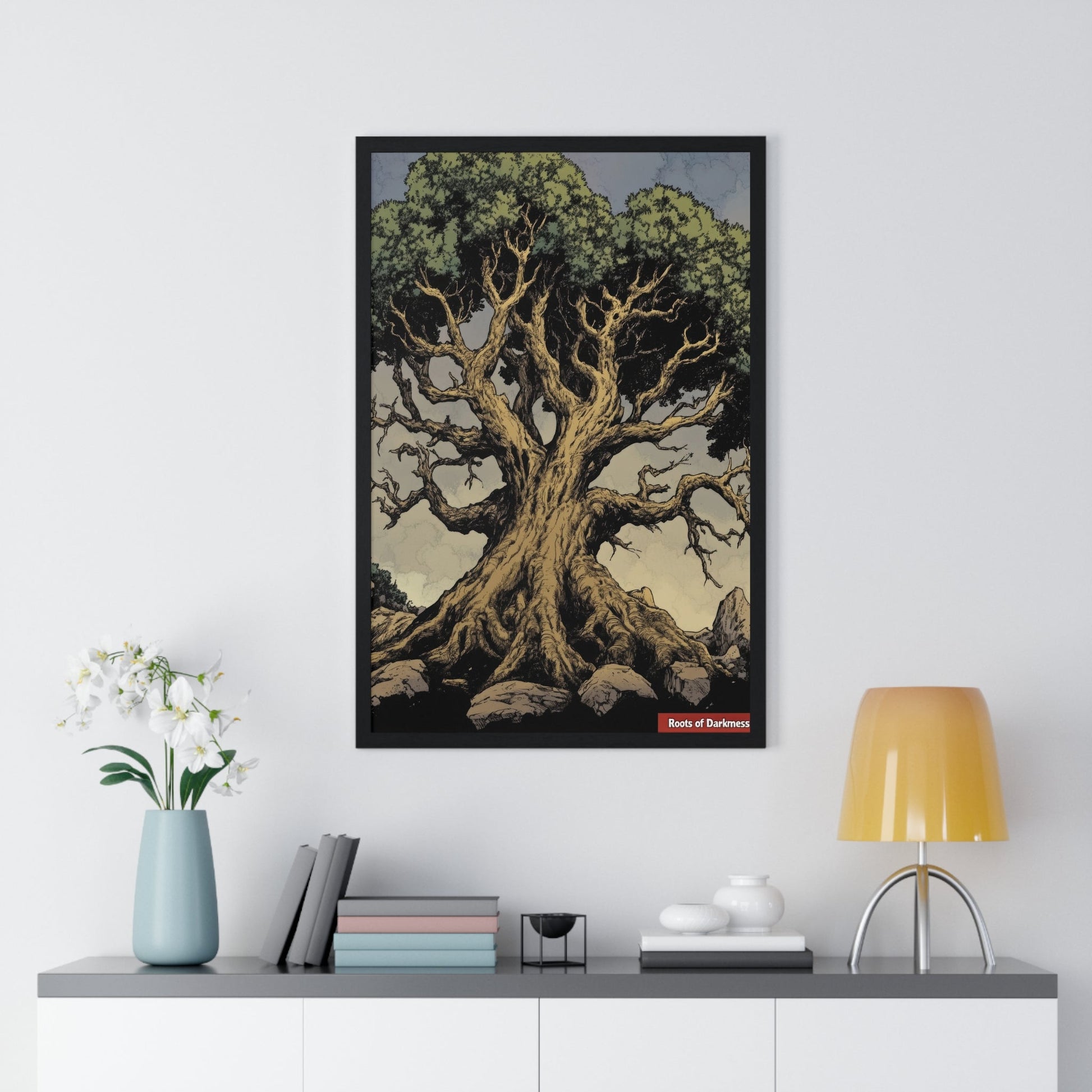The Elder — Ancient Tree (Framed) - JG Visual Arts