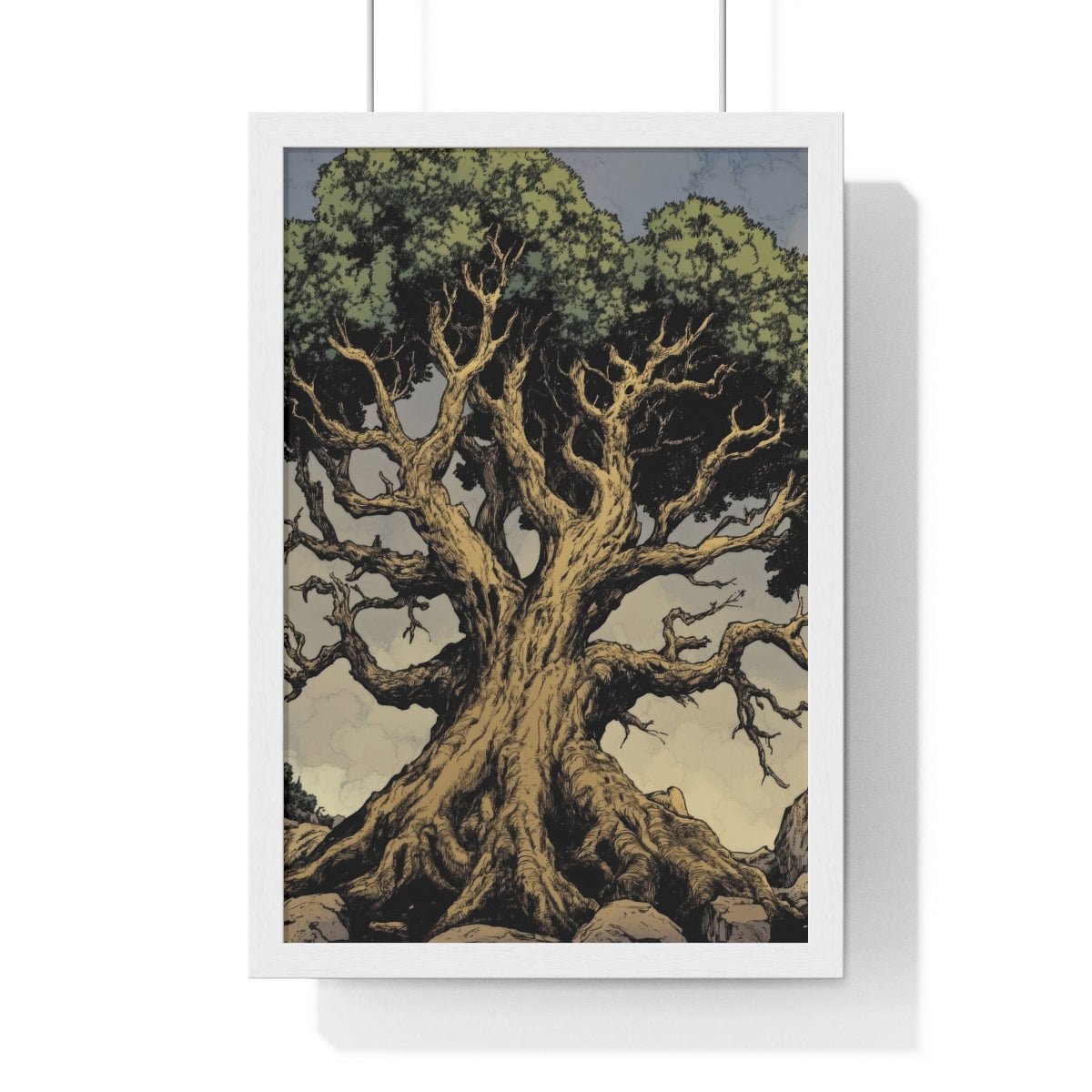 The Elder — Ancient Tree (Framed) - JG Visual Arts
