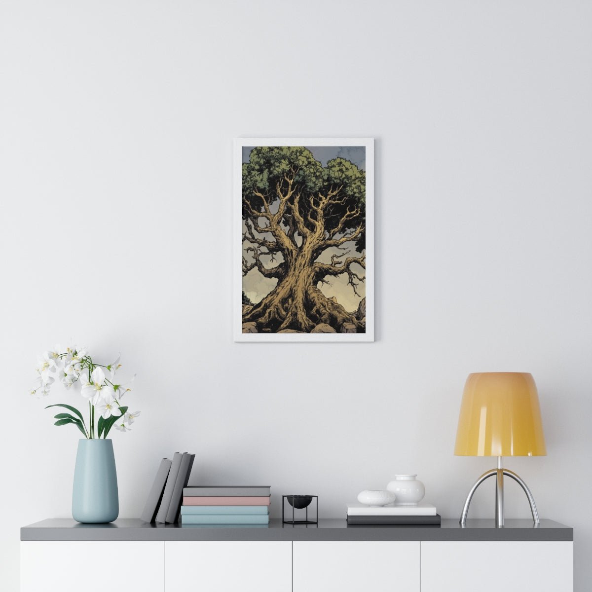 The Elder — Ancient Tree (Framed) - JG Visual Arts