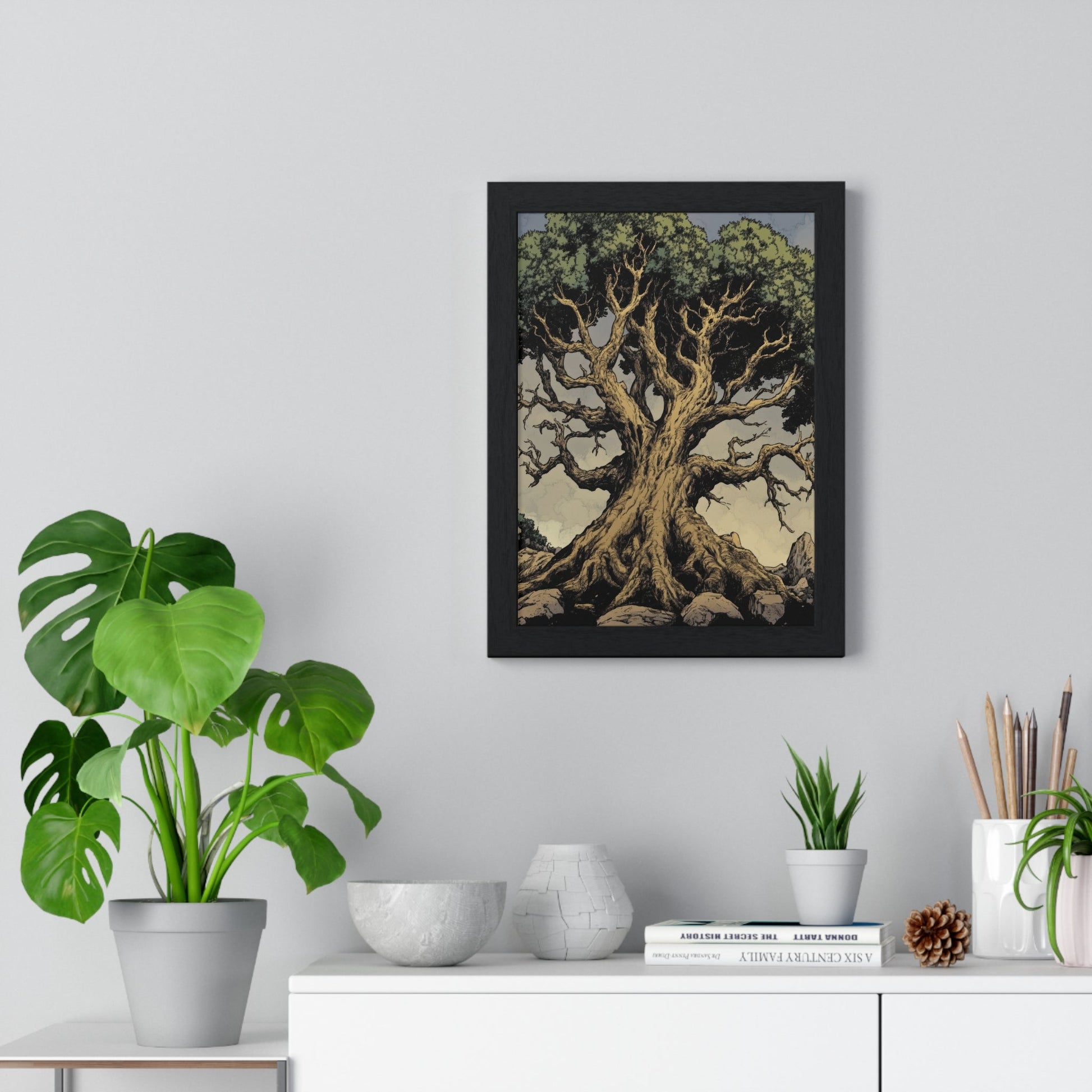 The Elder — Ancient Tree (Framed) - JG Visual Arts