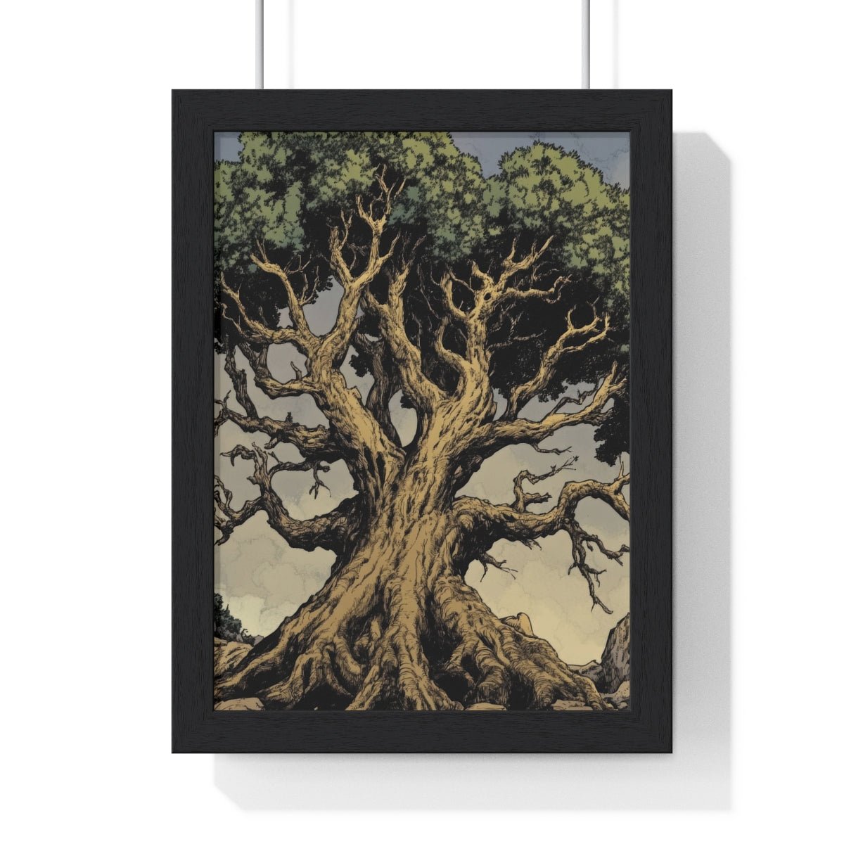 The Elder — Ancient Tree (Framed) - JG Visual Arts