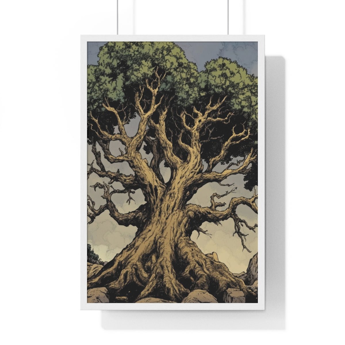 The Elder — Ancient Tree (Framed) - JG Visual Arts
