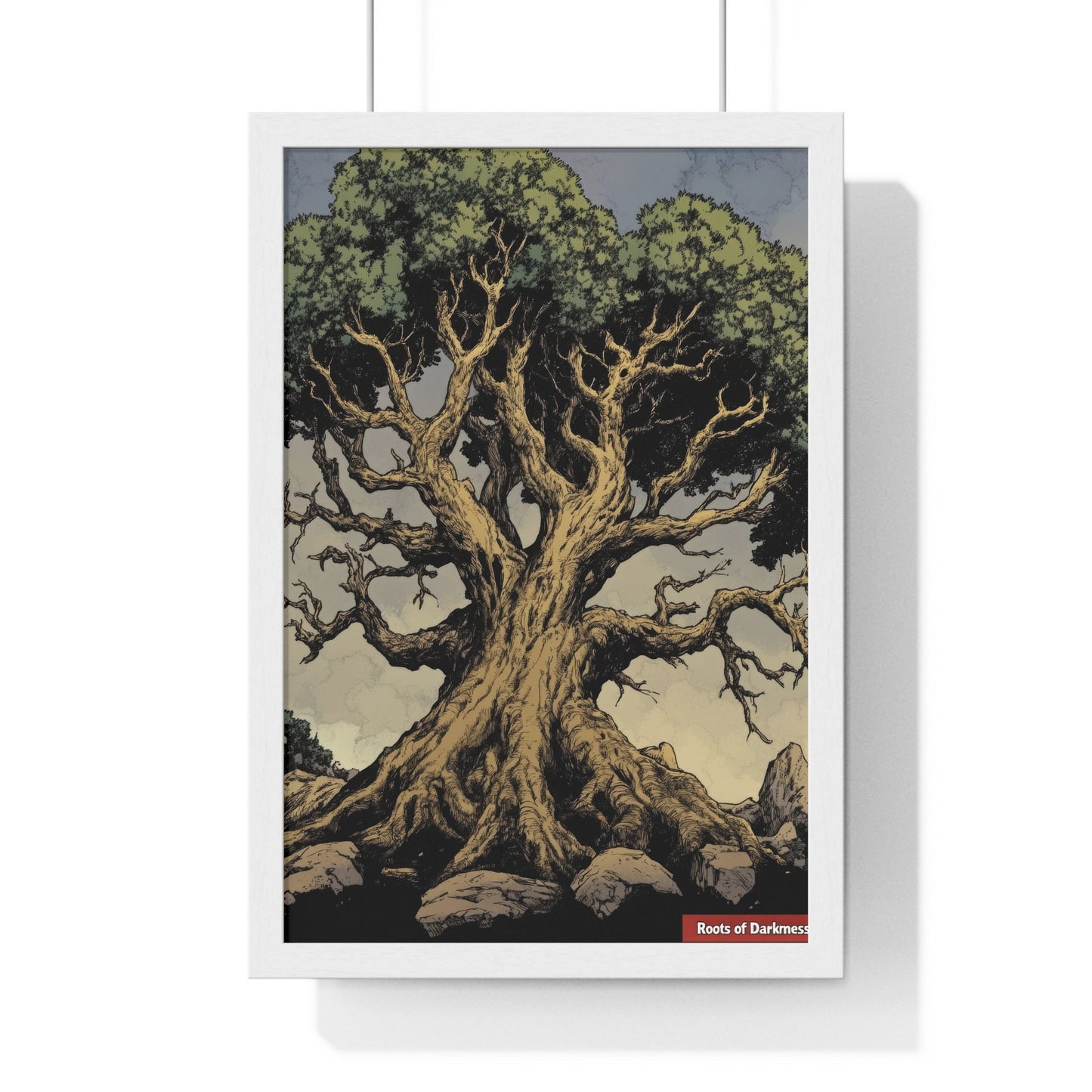 The Elder — Ancient Tree (Framed) - JG Visual Arts