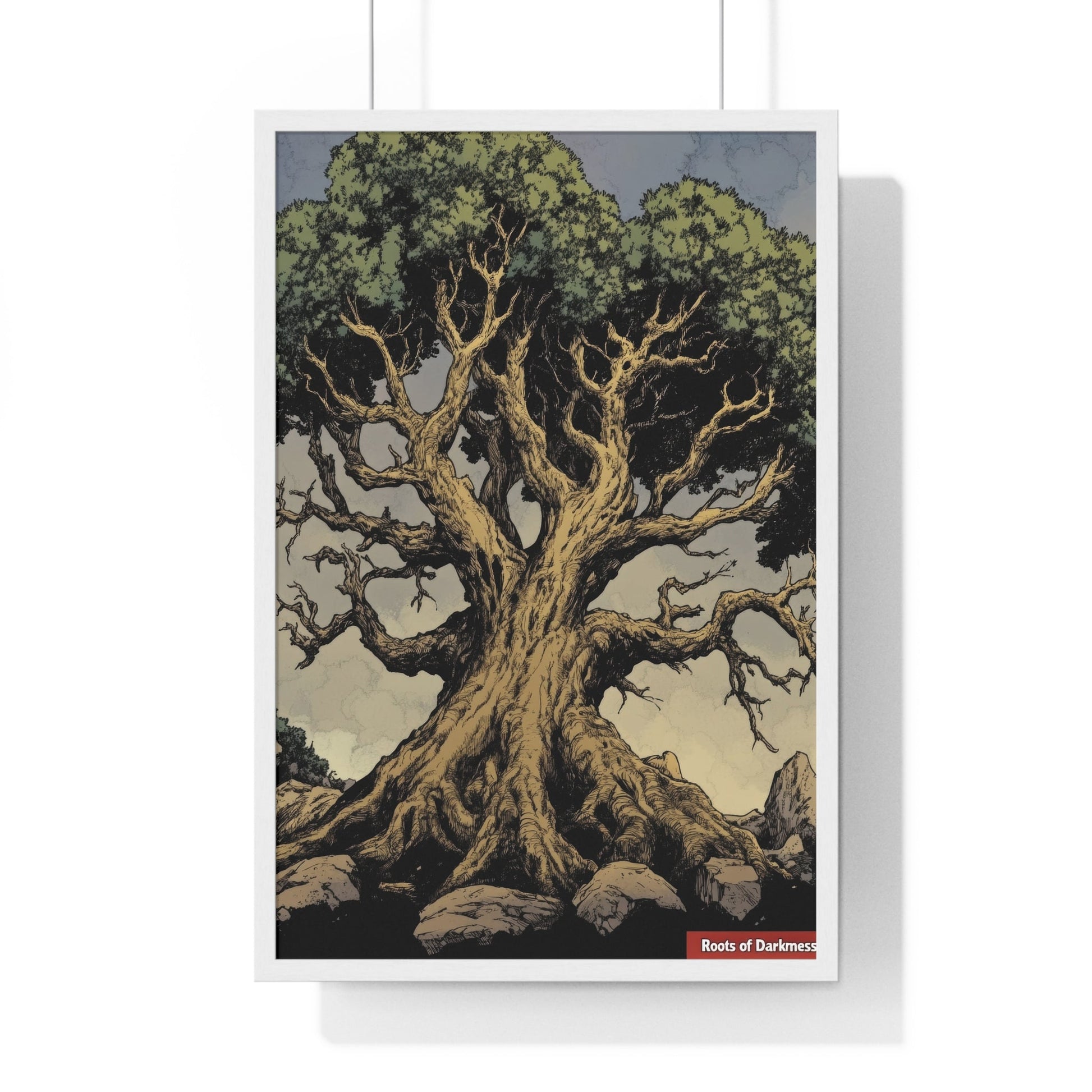 The Elder — Ancient Tree (Framed) - JG Visual Arts