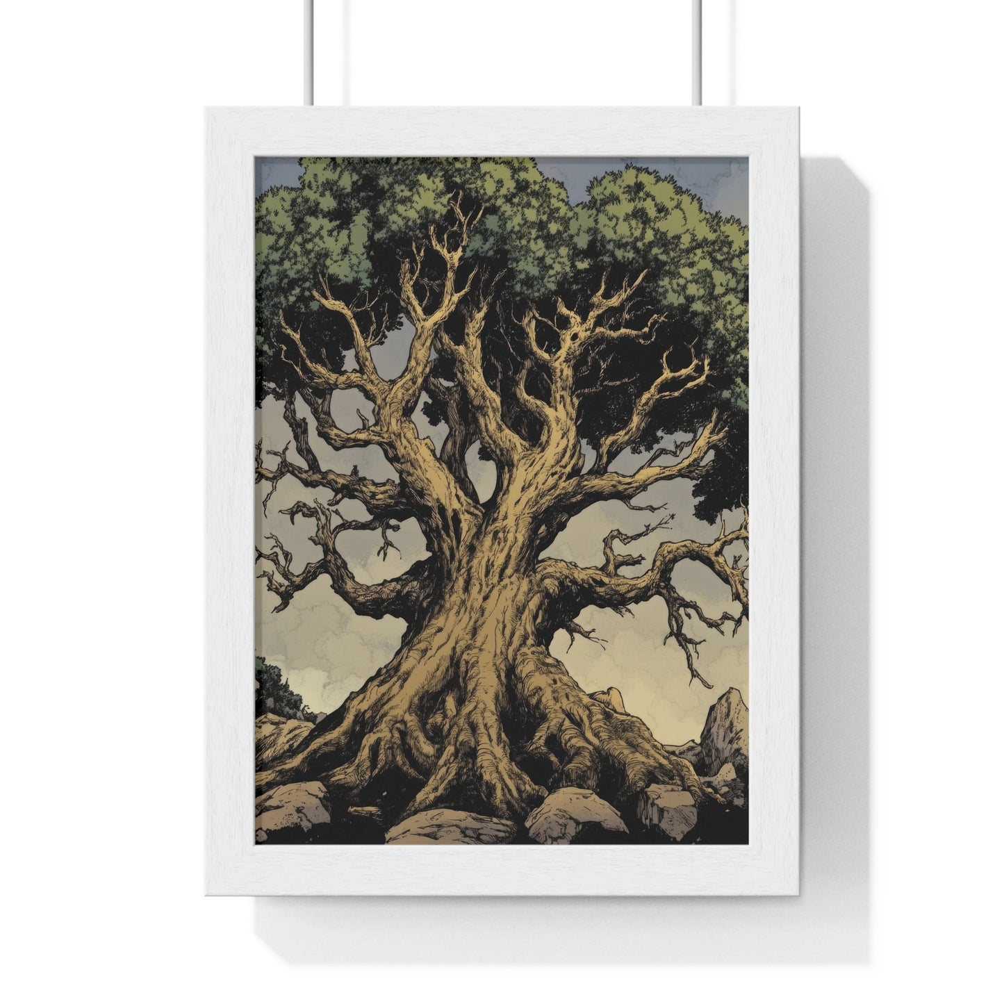 The Elder — Ancient Tree (Framed) - JG Visual Arts