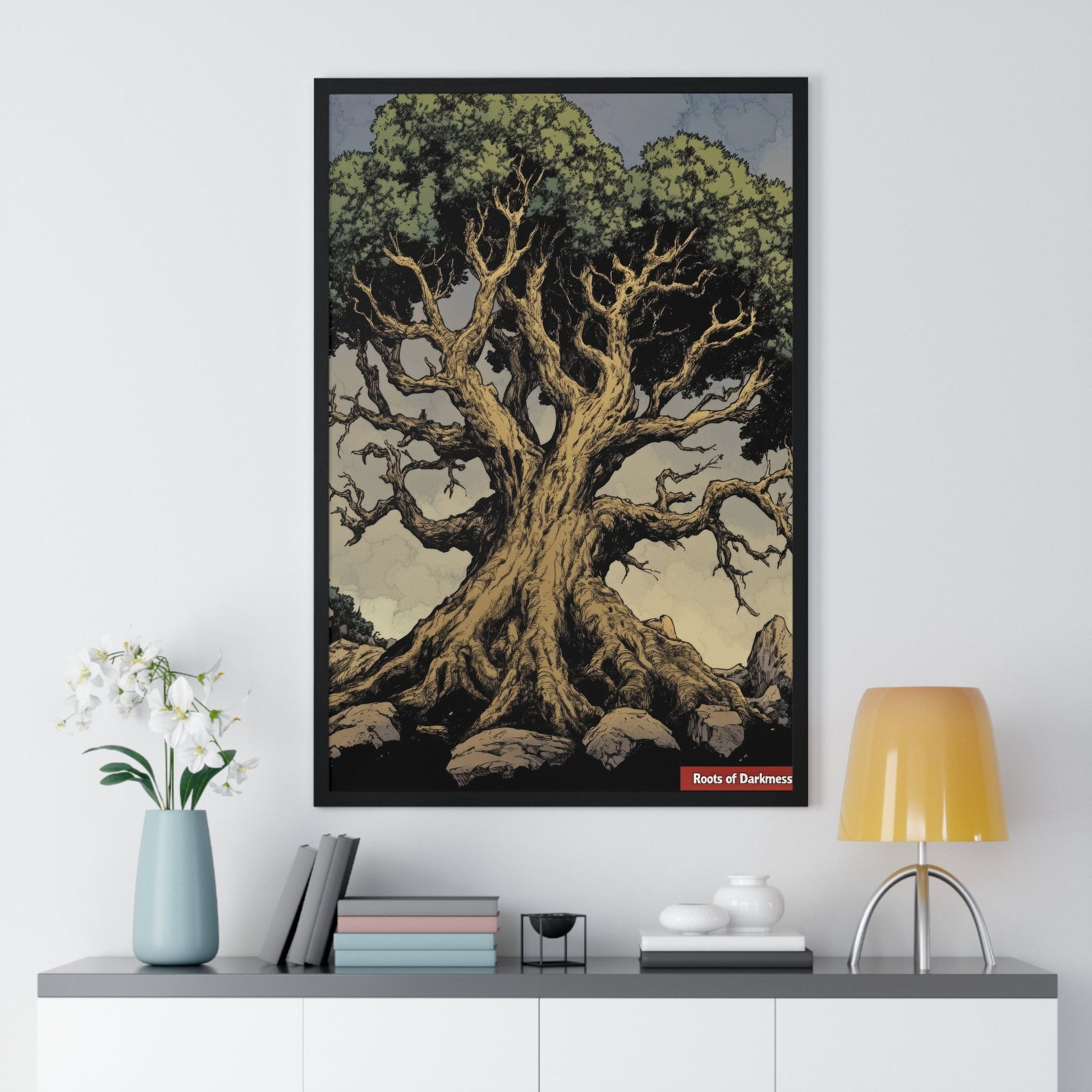 The Elder — Ancient Tree (Framed) - JG Visual Arts