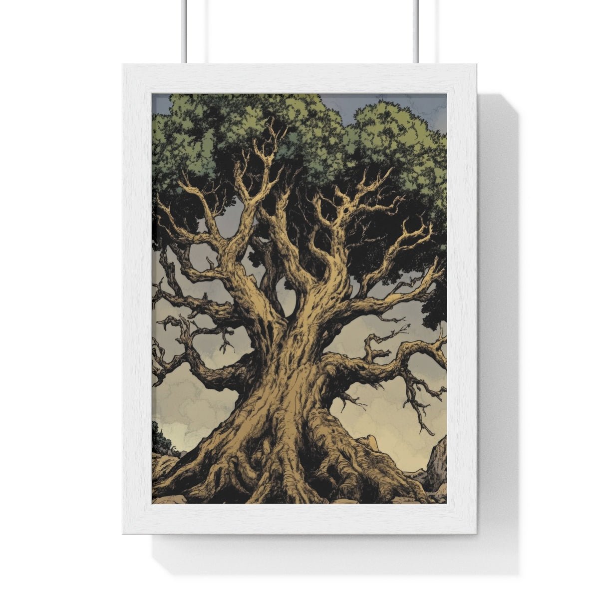 The Elder — Ancient Tree (Framed) - JG Visual Arts