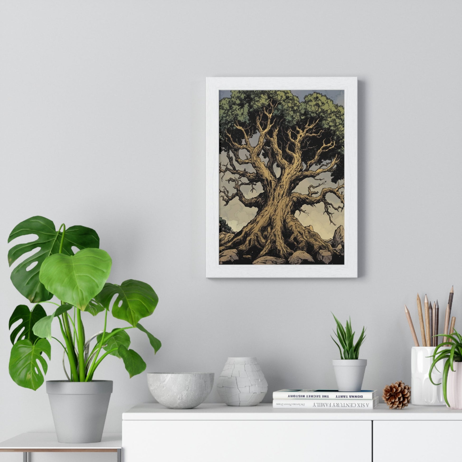 The Elder — Ancient Tree (Framed) - JG Visual Arts