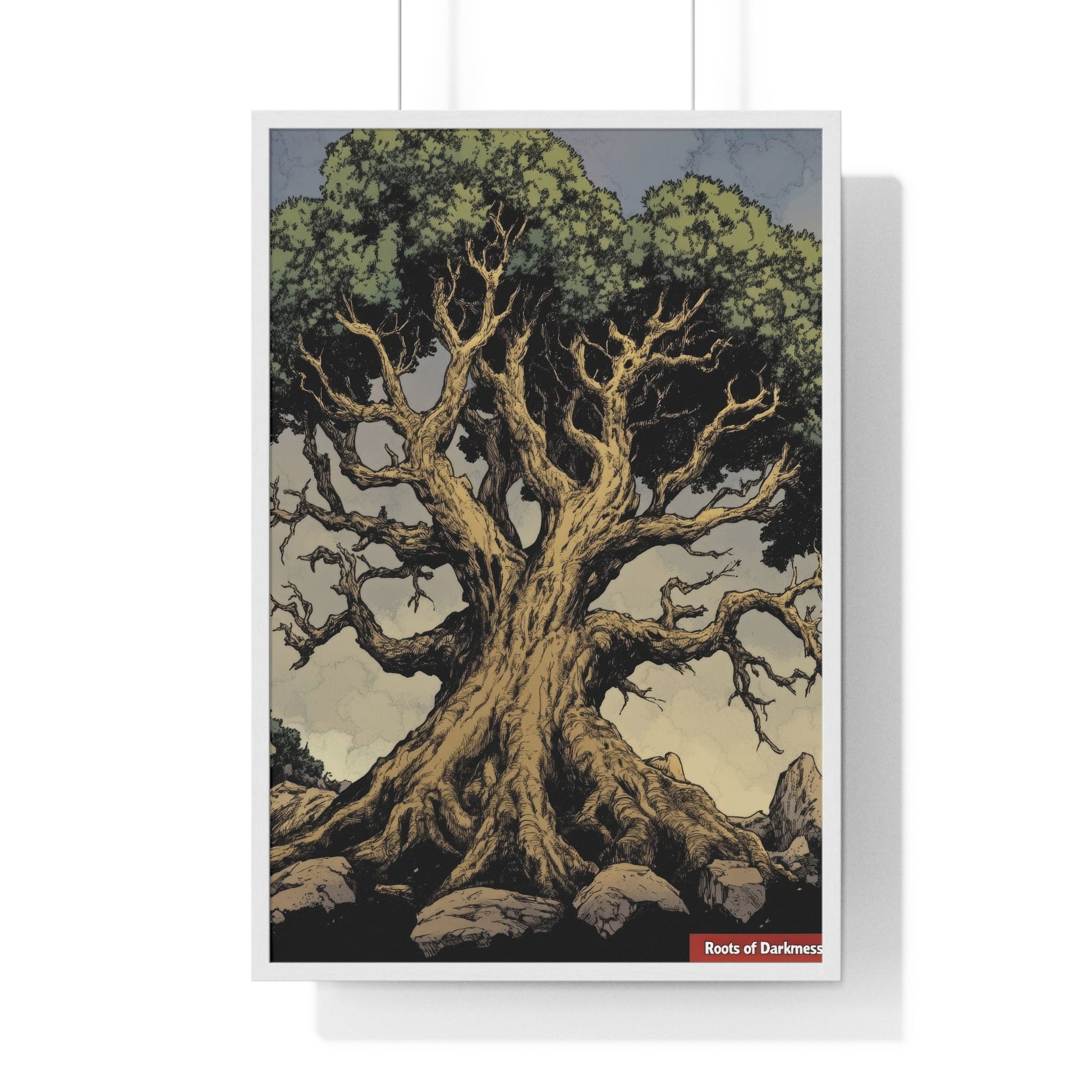 The Elder — Ancient Tree (Framed) - JG Visual Arts