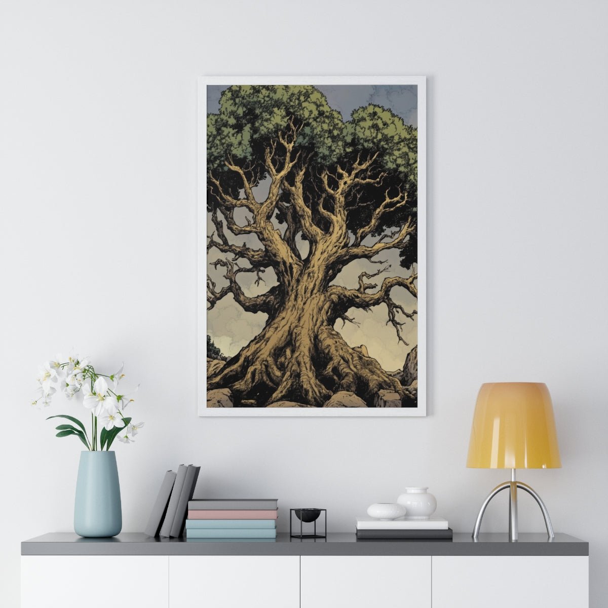 The Elder — Ancient Tree (Framed) - JG Visual Arts