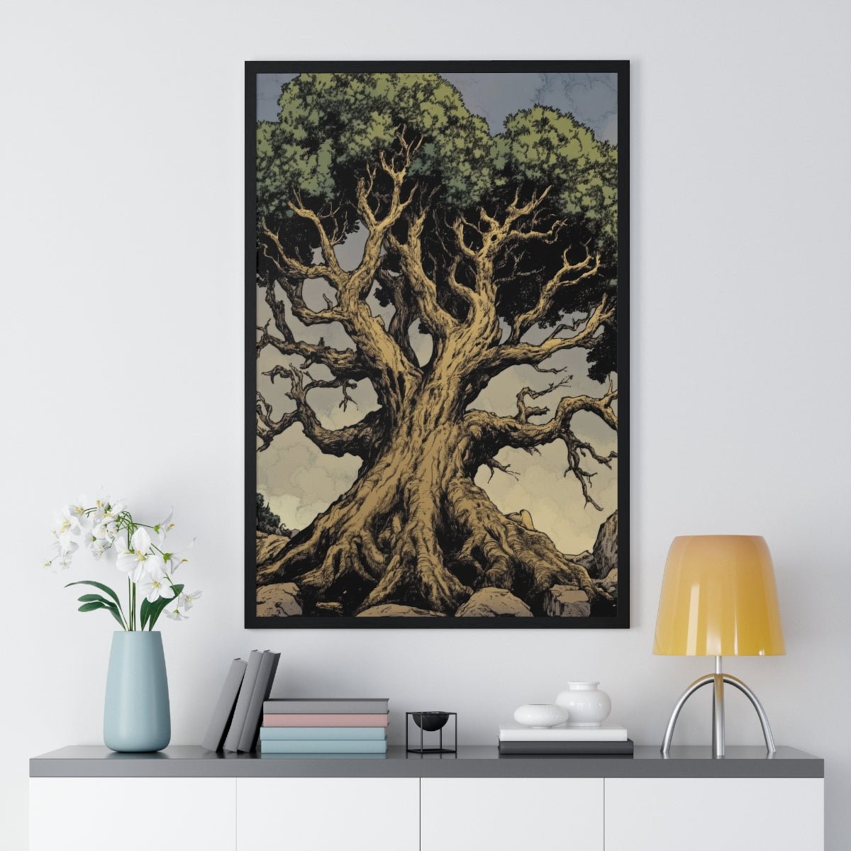 The Elder — Ancient Tree (Framed) - JG Visual Arts