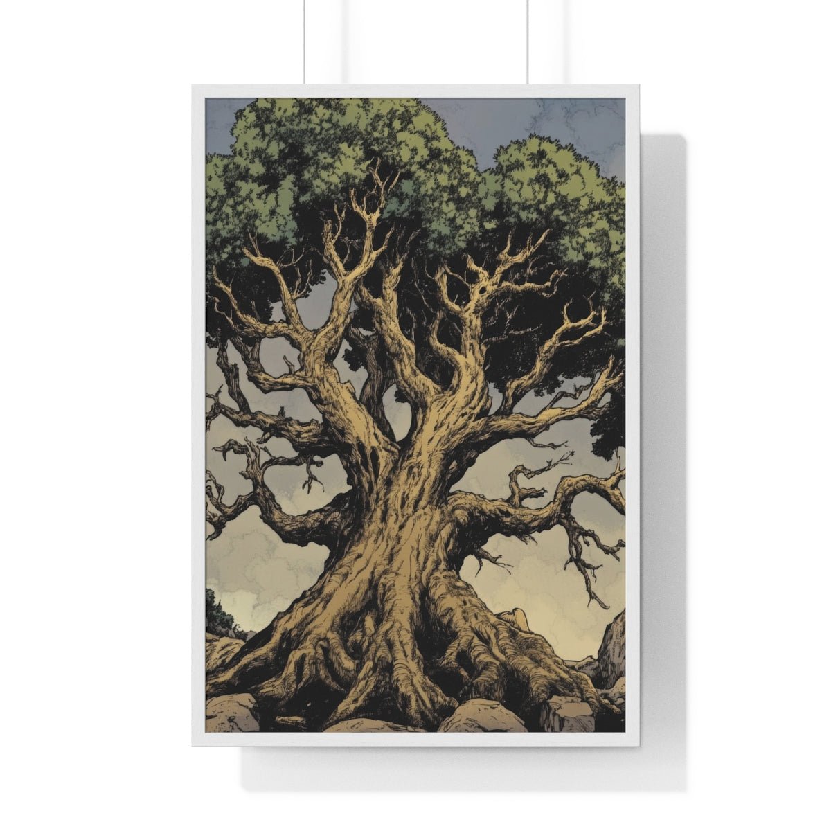 The Elder — Ancient Tree (Framed) - JG Visual Arts