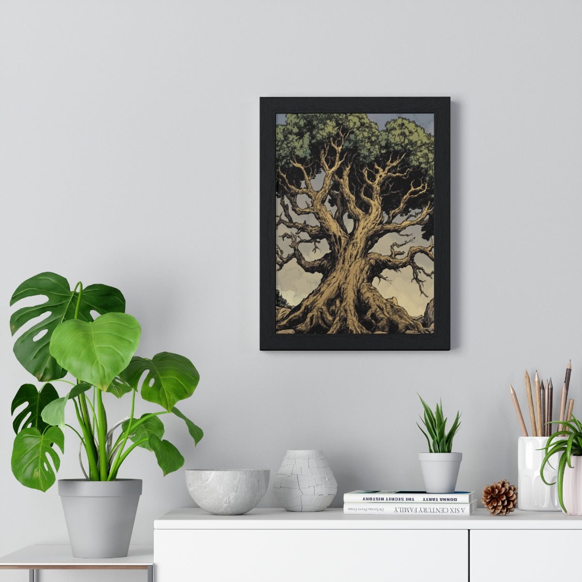 The Elder — Ancient Tree (Framed) - JG Visual Arts
