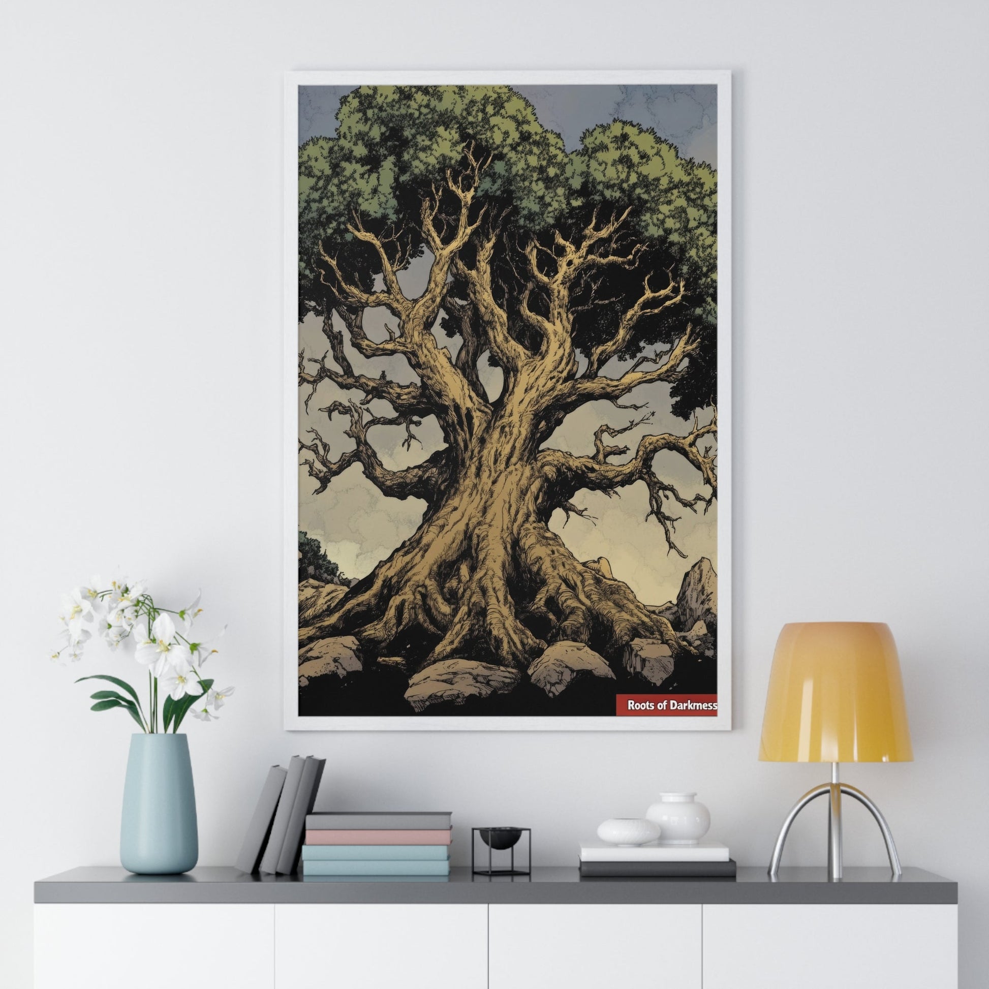 The Elder — Ancient Tree (Framed) - JG Visual Arts