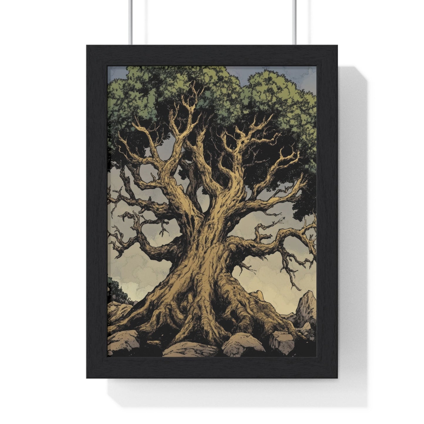 The Elder — Ancient Tree (Framed) - JG Visual Arts