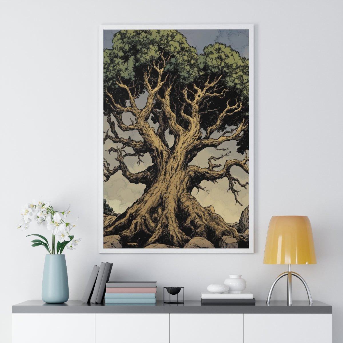 The Elder — Ancient Tree (Framed) - JG Visual Arts