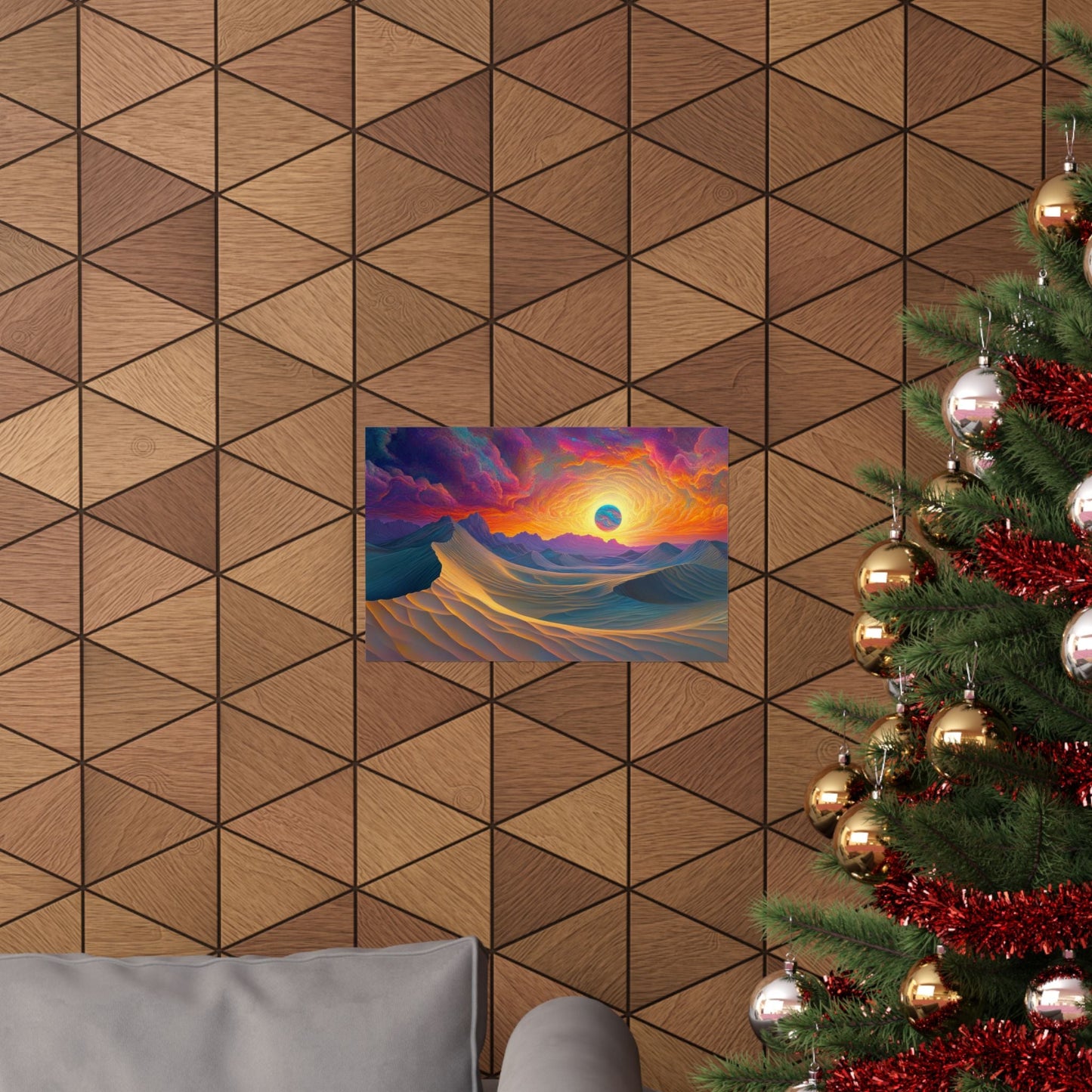 The Glowing Dunes Poster - JG Visual Arts