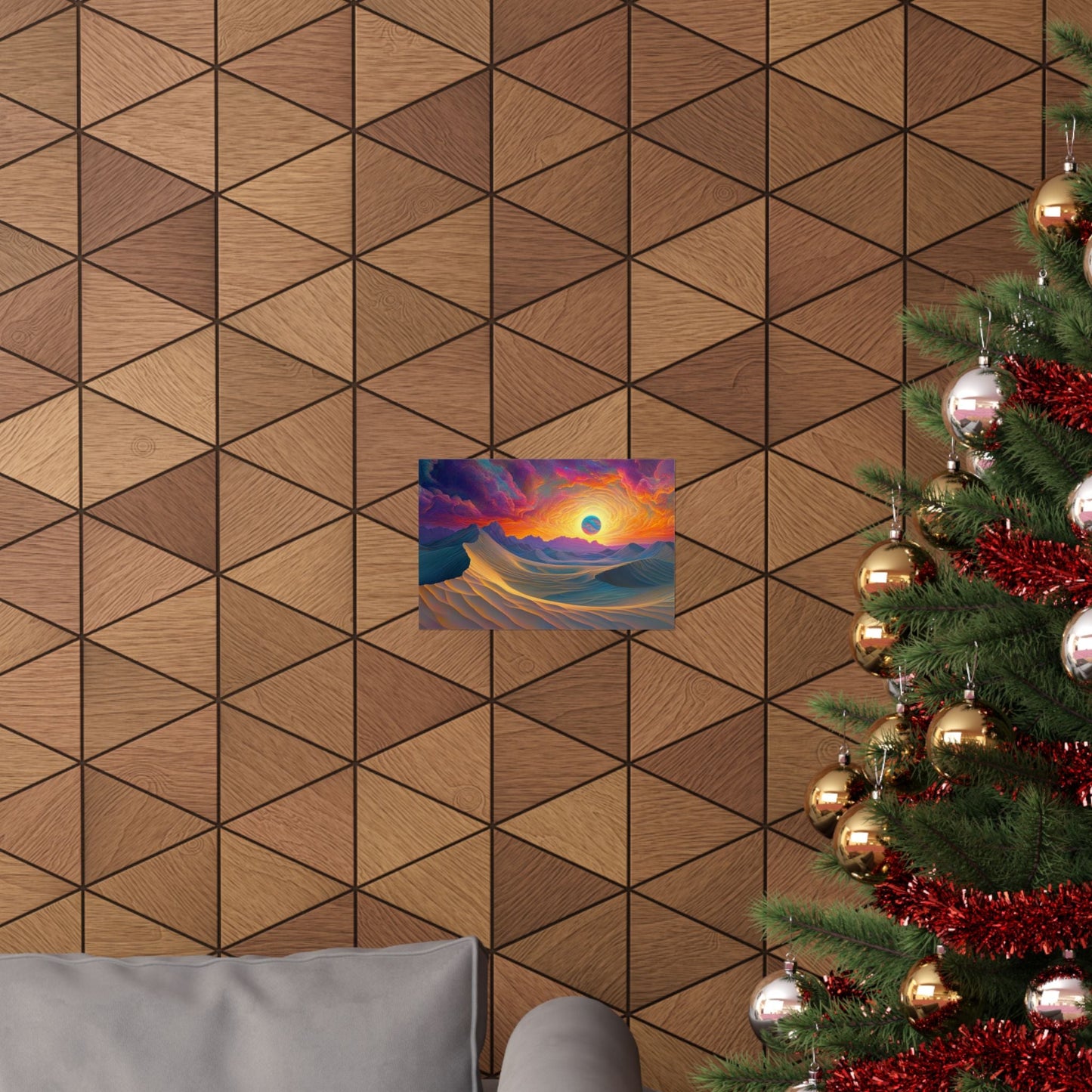 The Glowing Dunes Poster - JG Visual Arts