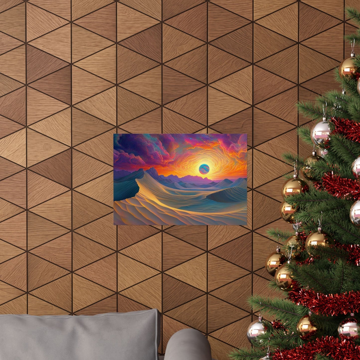 The Glowing Dunes Poster - JG Visual Arts