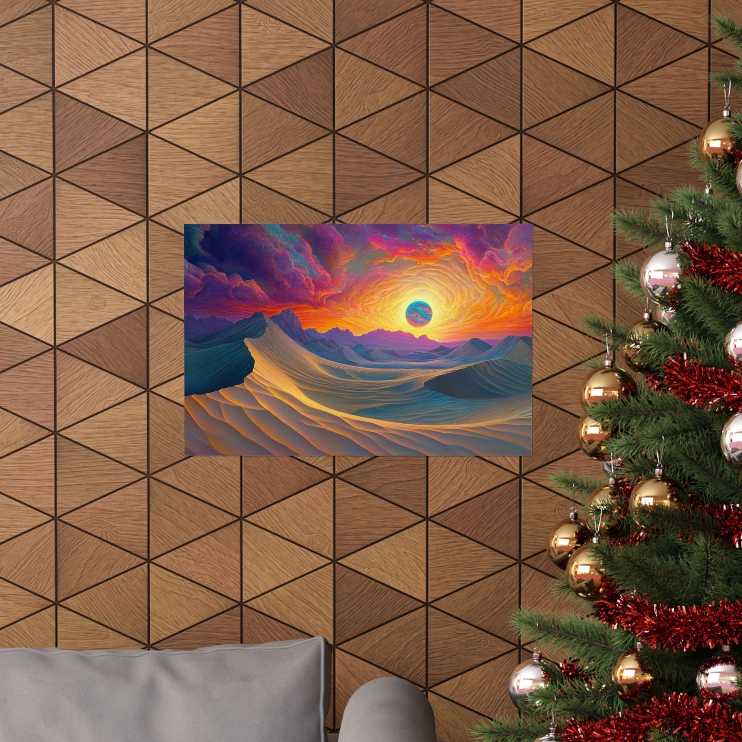 The Glowing Dunes Poster - JG Visual Arts