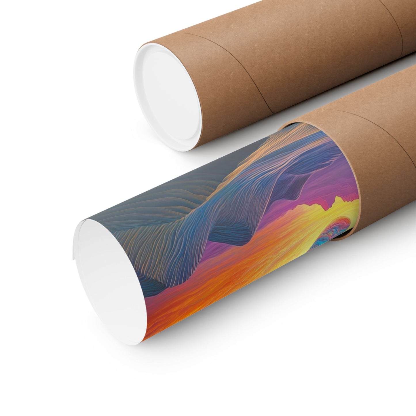 The Glowing Dunes Poster - JG Visual Arts