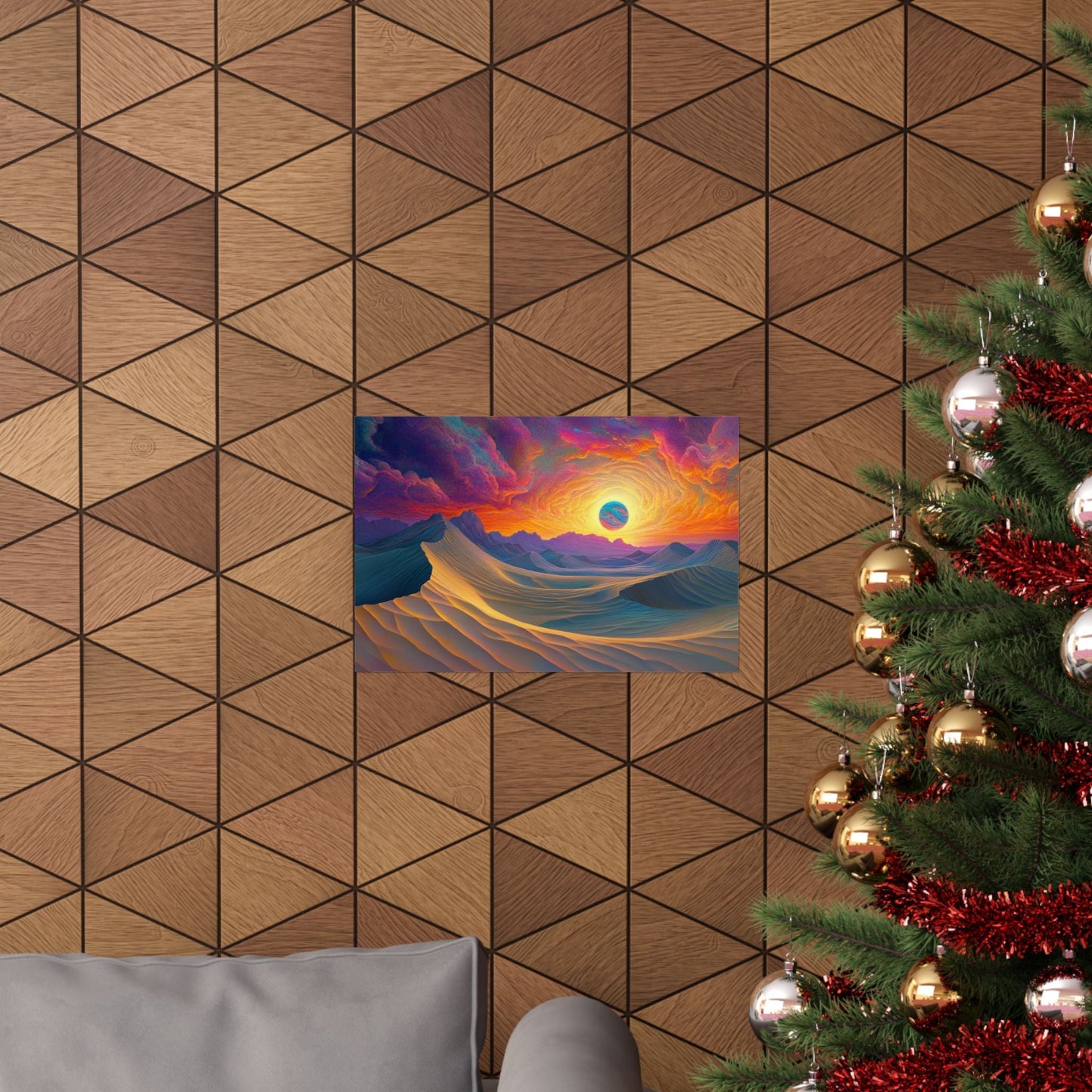 The Glowing Dunes Poster - JG Visual Arts