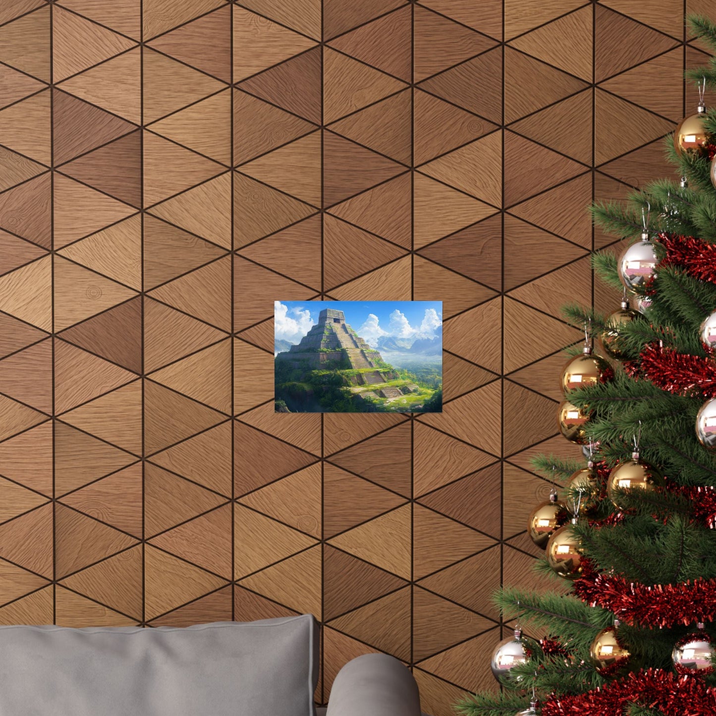 The Green Pyramid Poster - JG Visual Arts