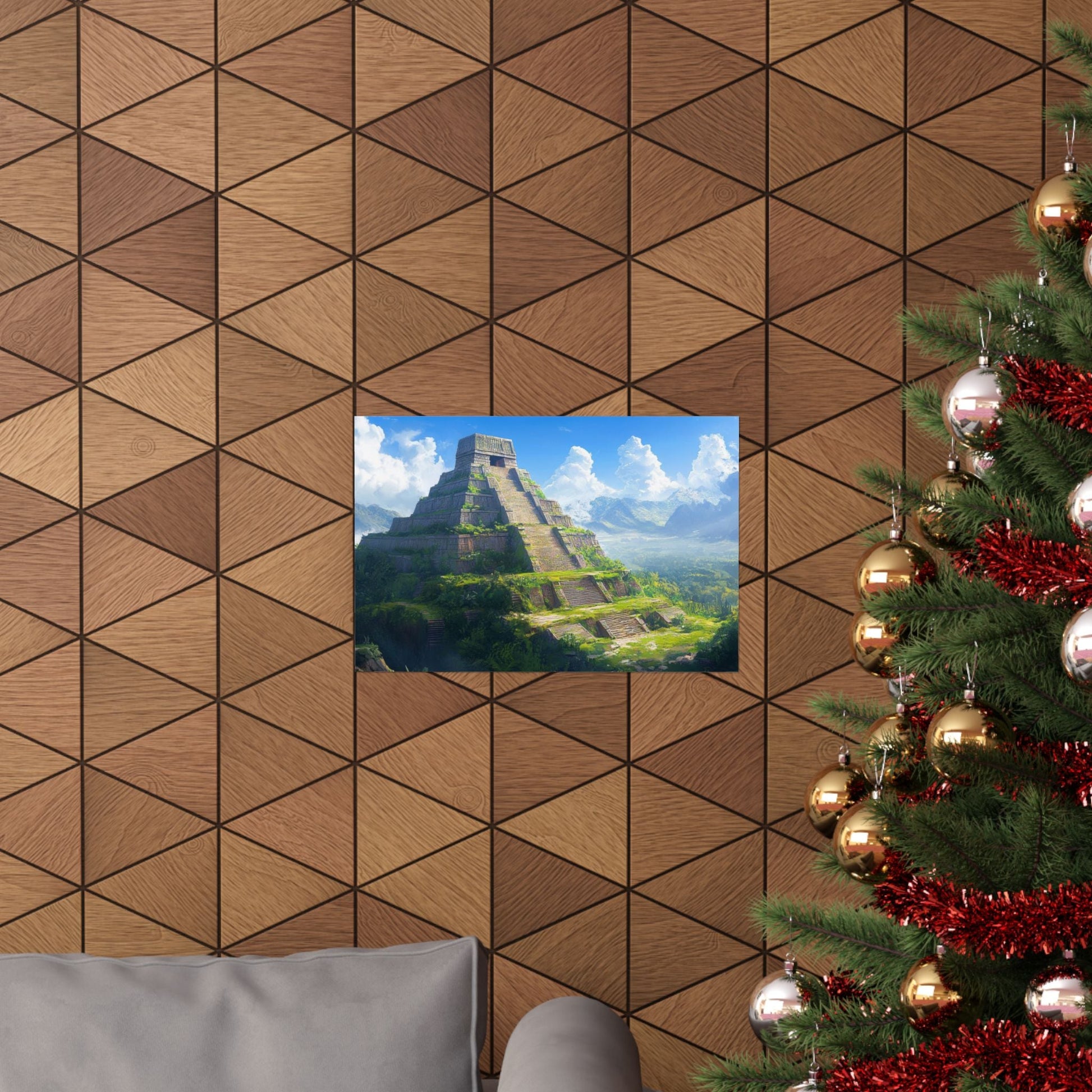 The Green Pyramid Poster - JG Visual Arts