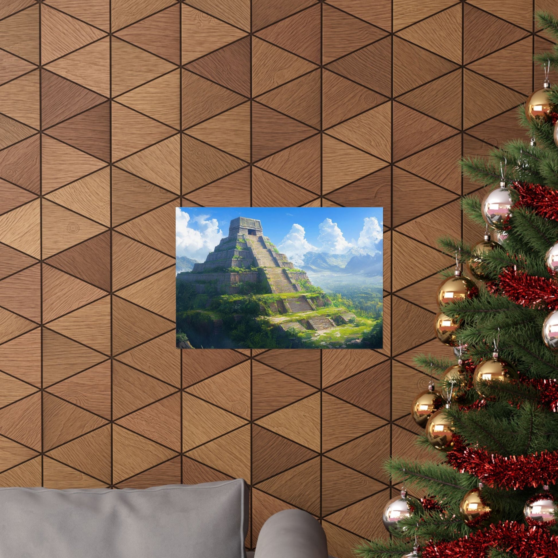 The Green Pyramid Poster - JG Visual Arts