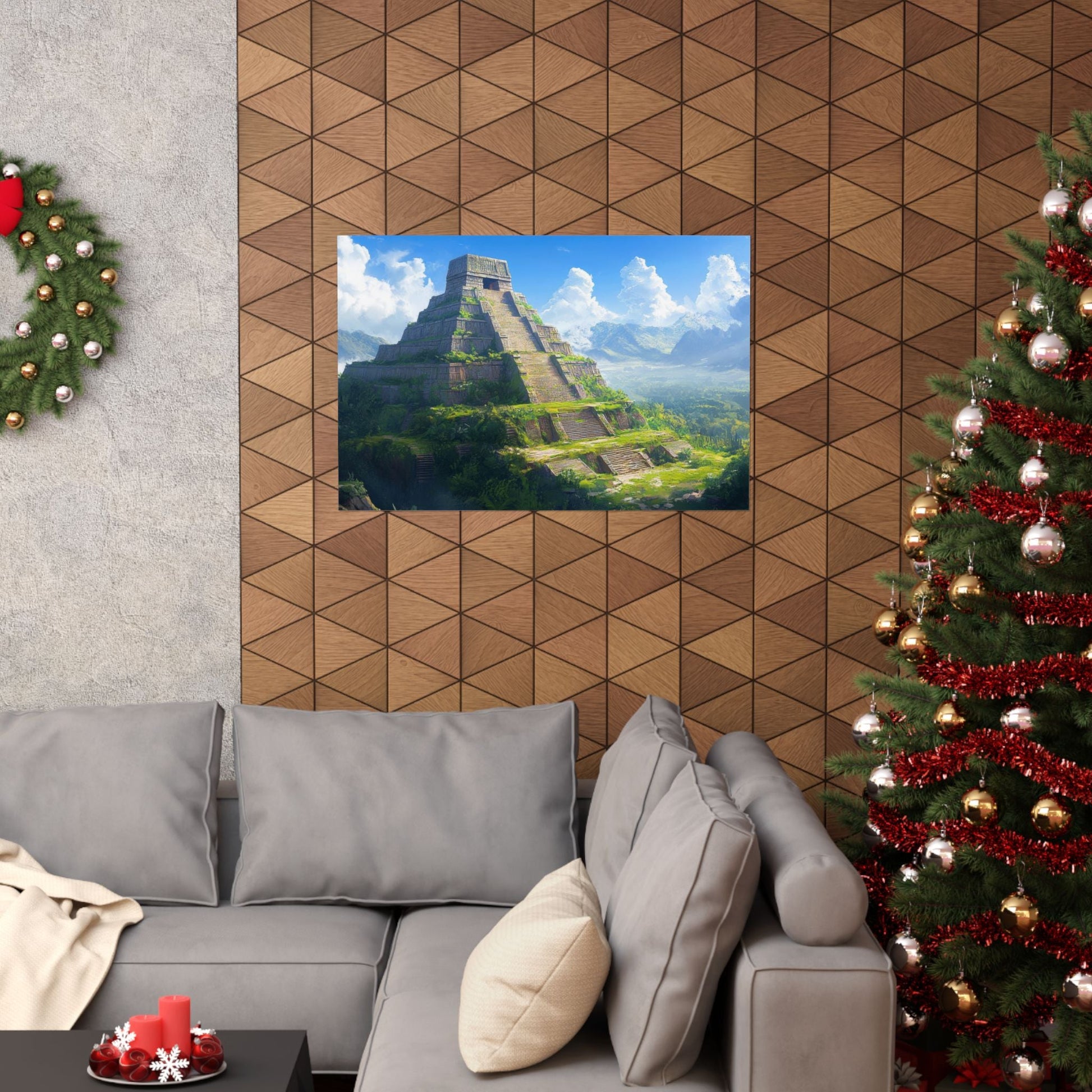 The Green Pyramid Poster - JG Visual Arts