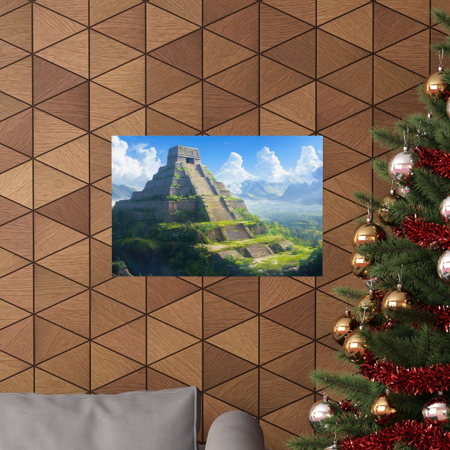 The Green Pyramid Poster - JG Visual Arts