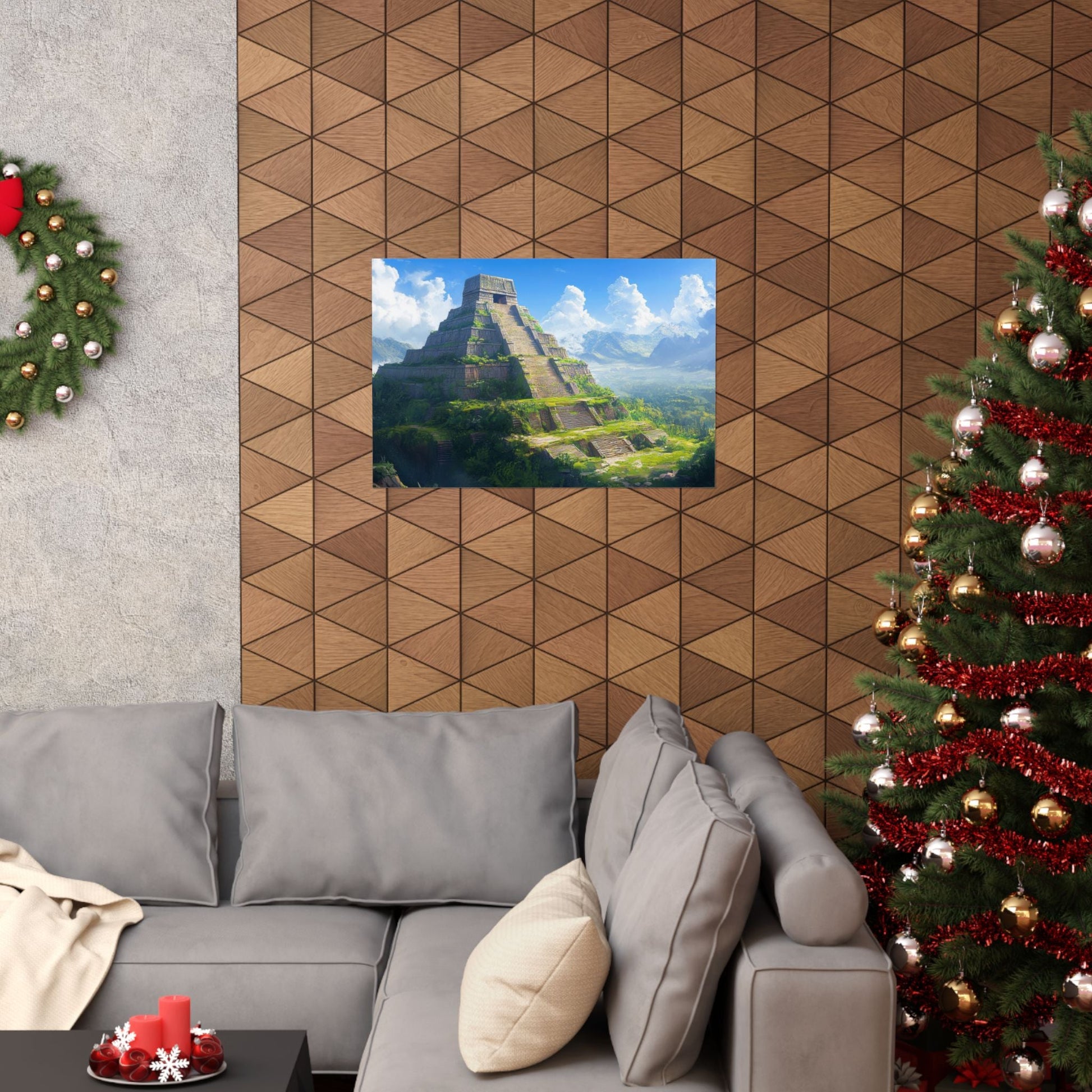 The Green Pyramid Poster - JG Visual Arts