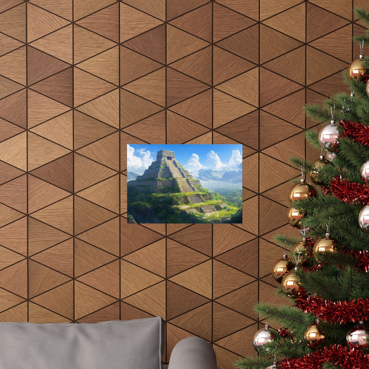 The Green Pyramid Poster - JG Visual Arts