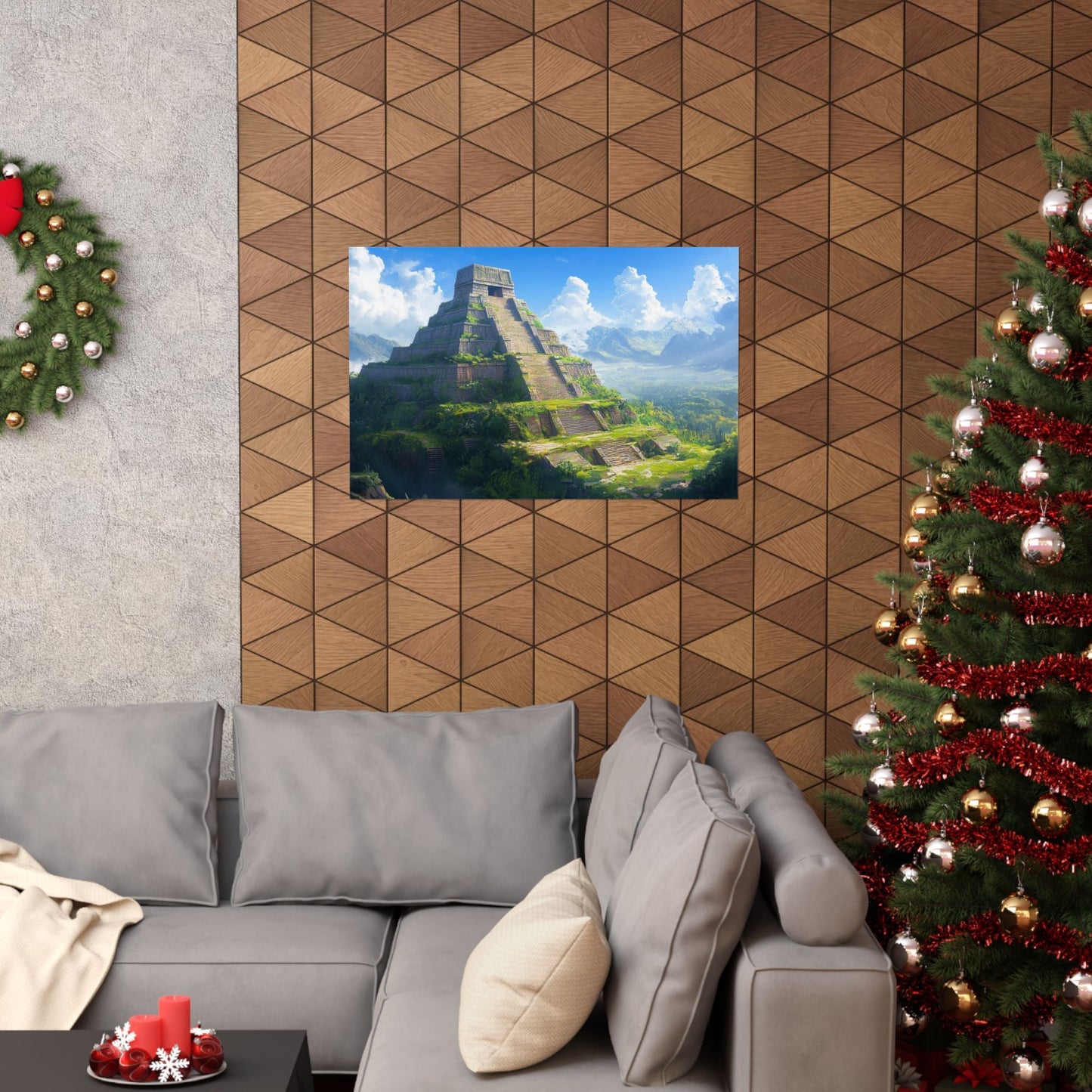 The Green Pyramid Poster - JG Visual Arts